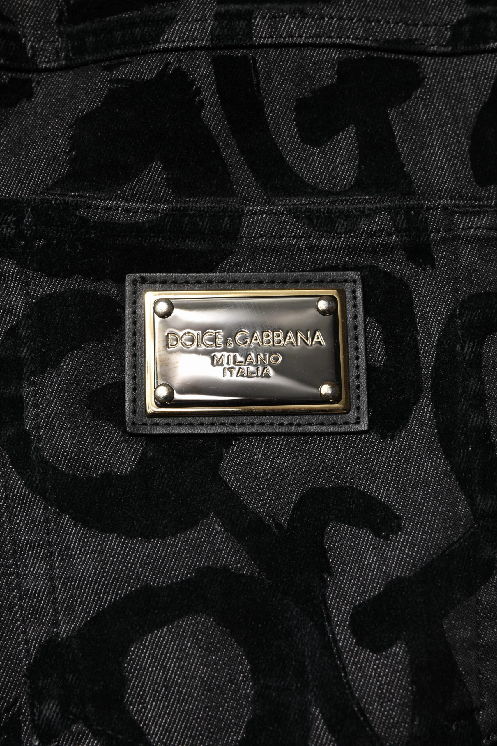 Dolce & Gabbana Cotton DG Logo Straight Men blue Men's Jeans