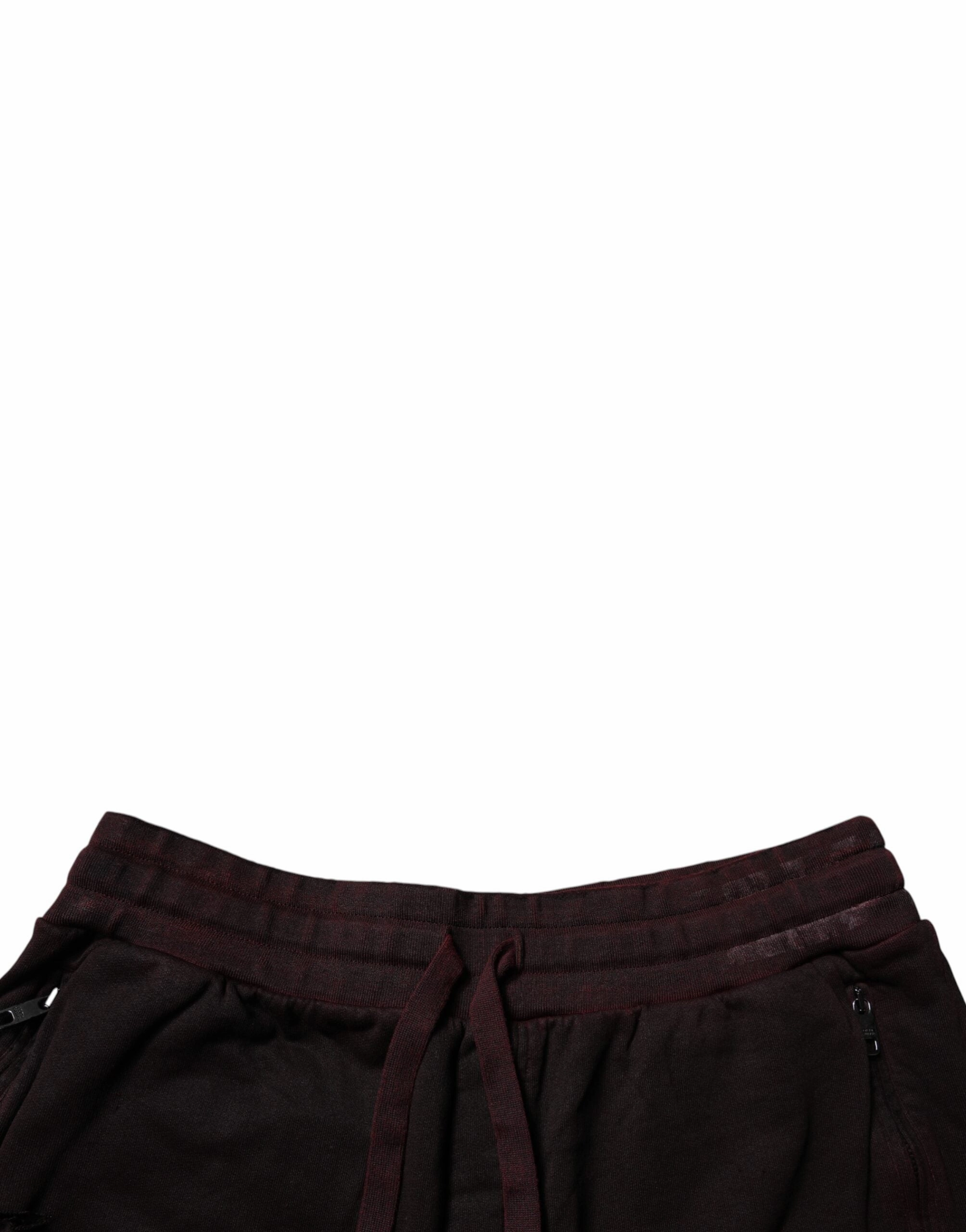 Dolce & Gabbana Cotton Logo Plaque Men Bermuda Men's Shorts (Pre-Owned)
