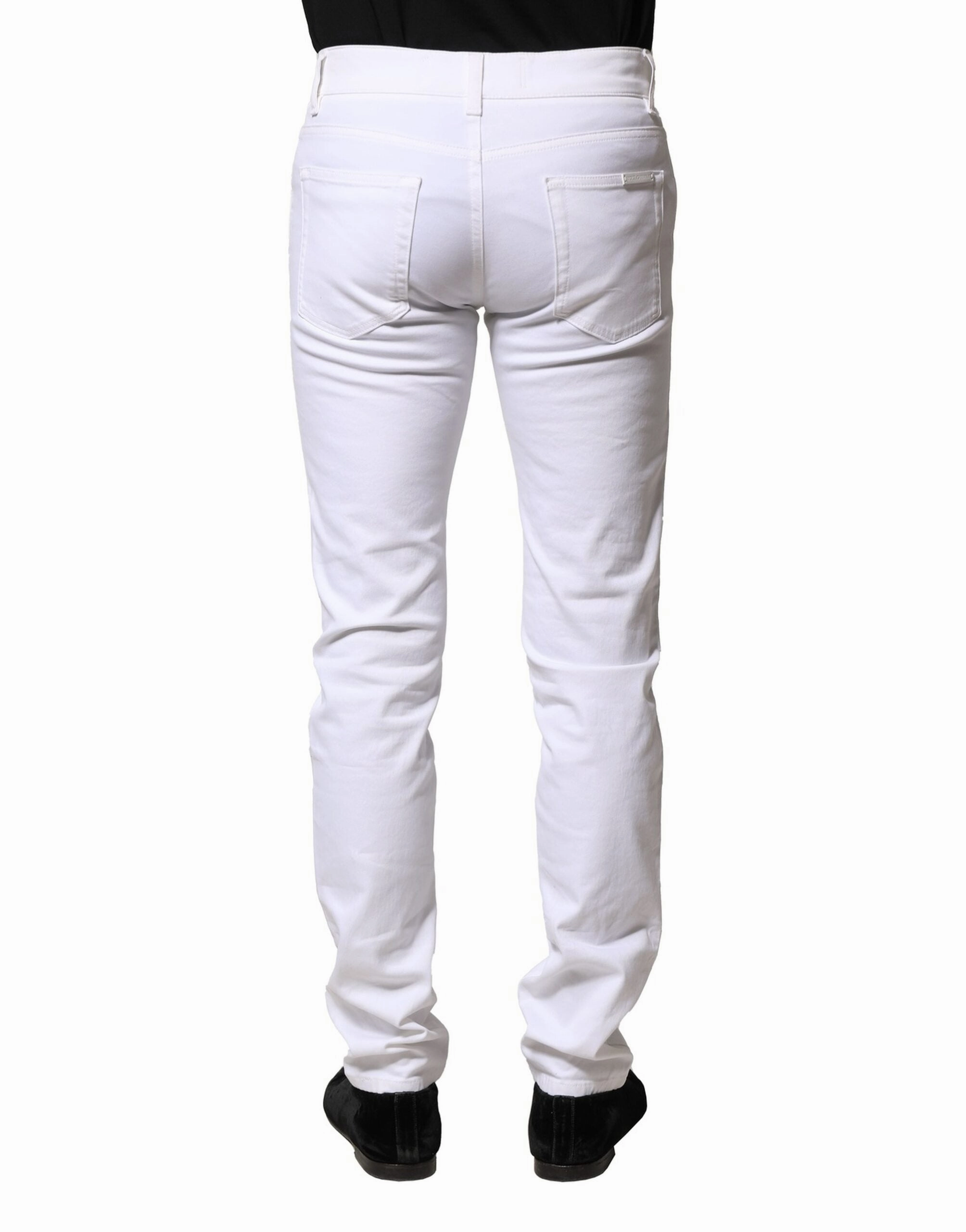 Dolce & Gabbana Cotton Skinny Men blue Men's Jeans