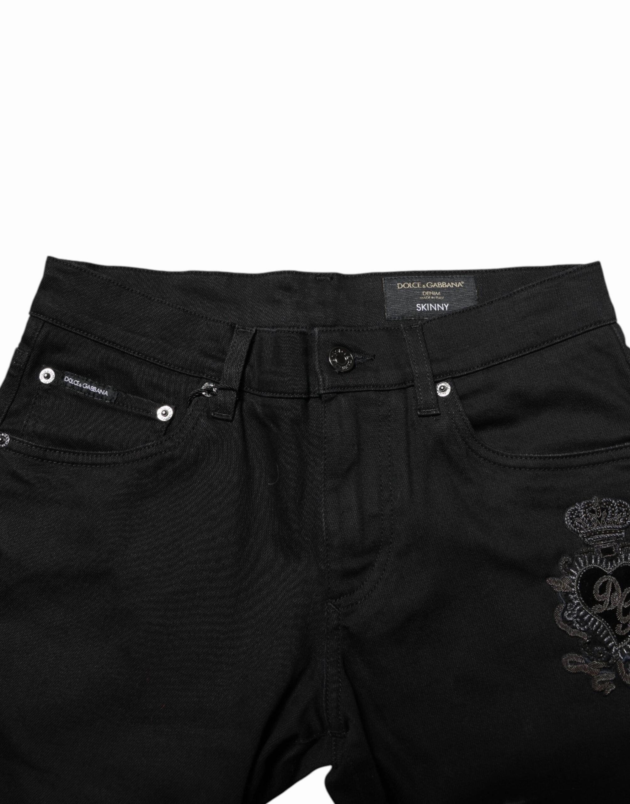 Dolce & Gabbana Cotton Skinny Men blue Men's Jeans