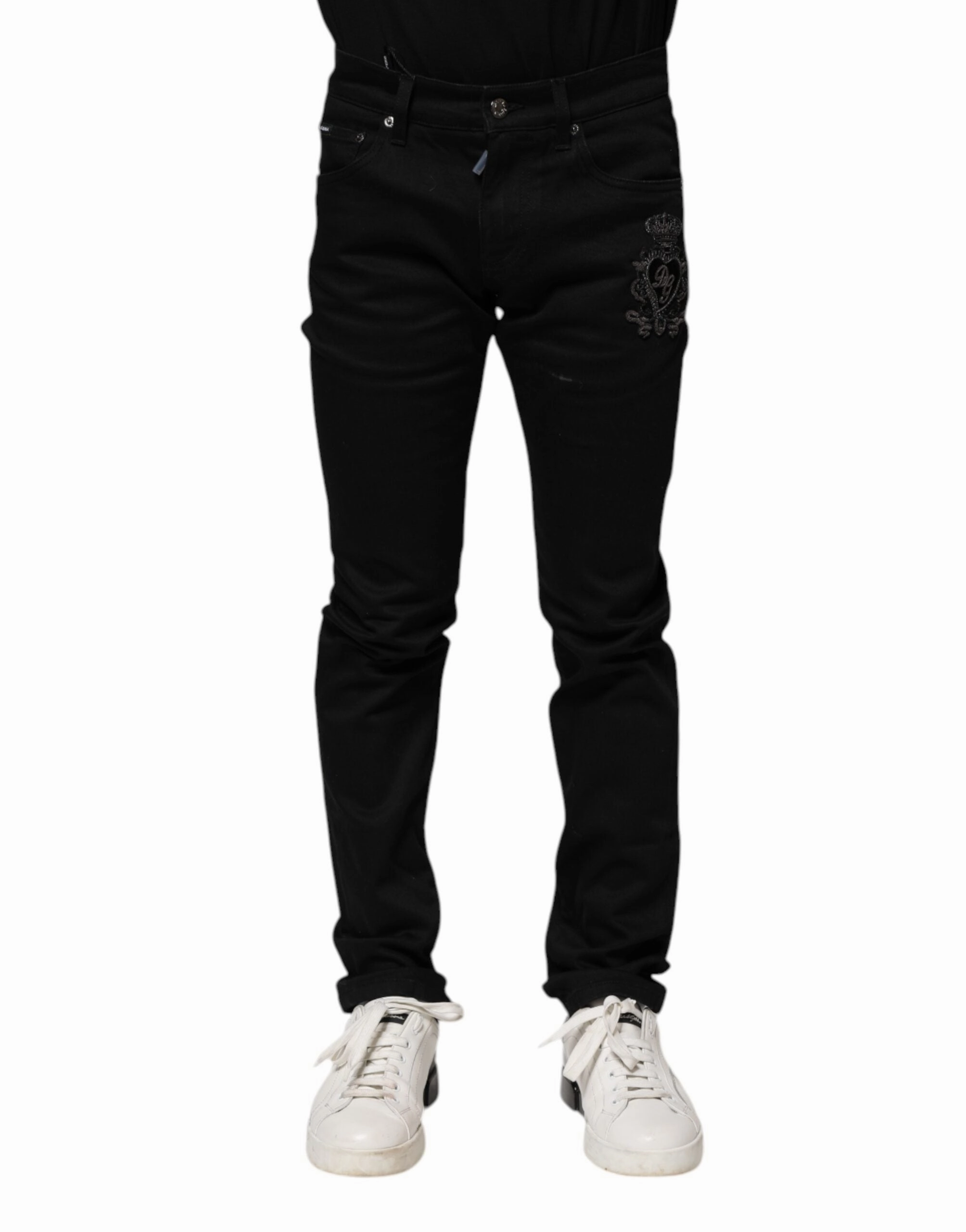 Dolce & Gabbana Cotton Skinny Men blue Men's Jeans