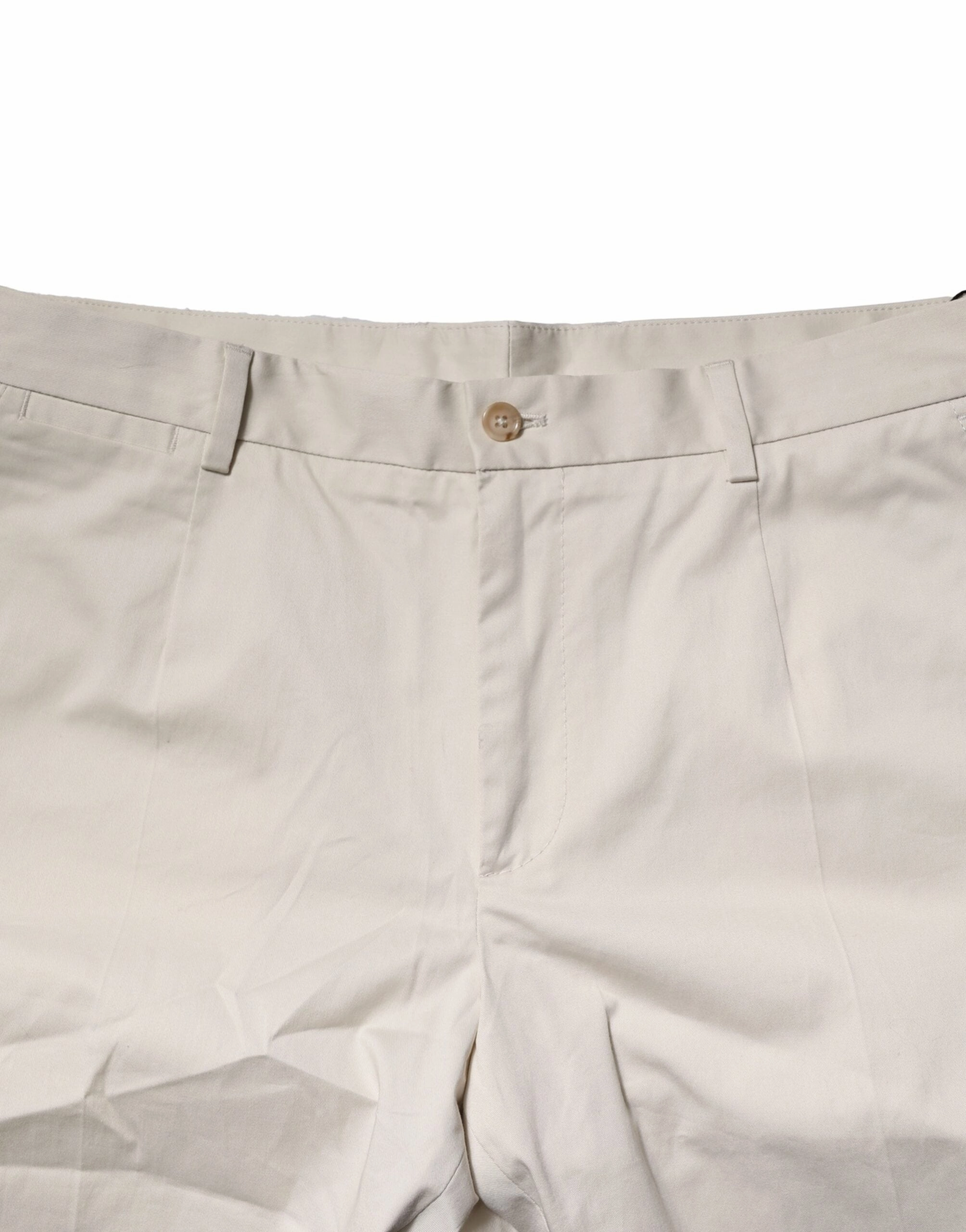 Dolce & Gabbana Cotton Stretch Mid Waist Bermuda Men's Shorts