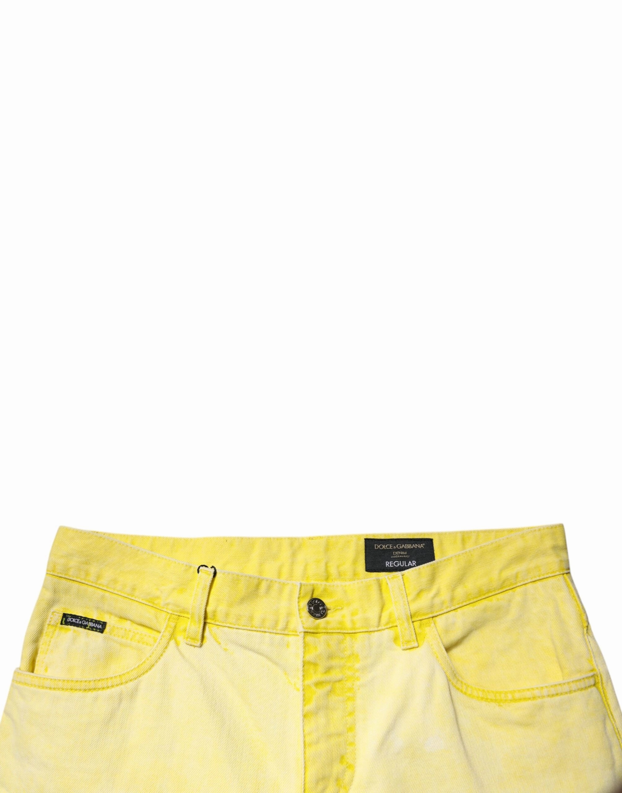 Dolce & Gabbana Cotton Stretch Skinny Men blue Men's Jeans