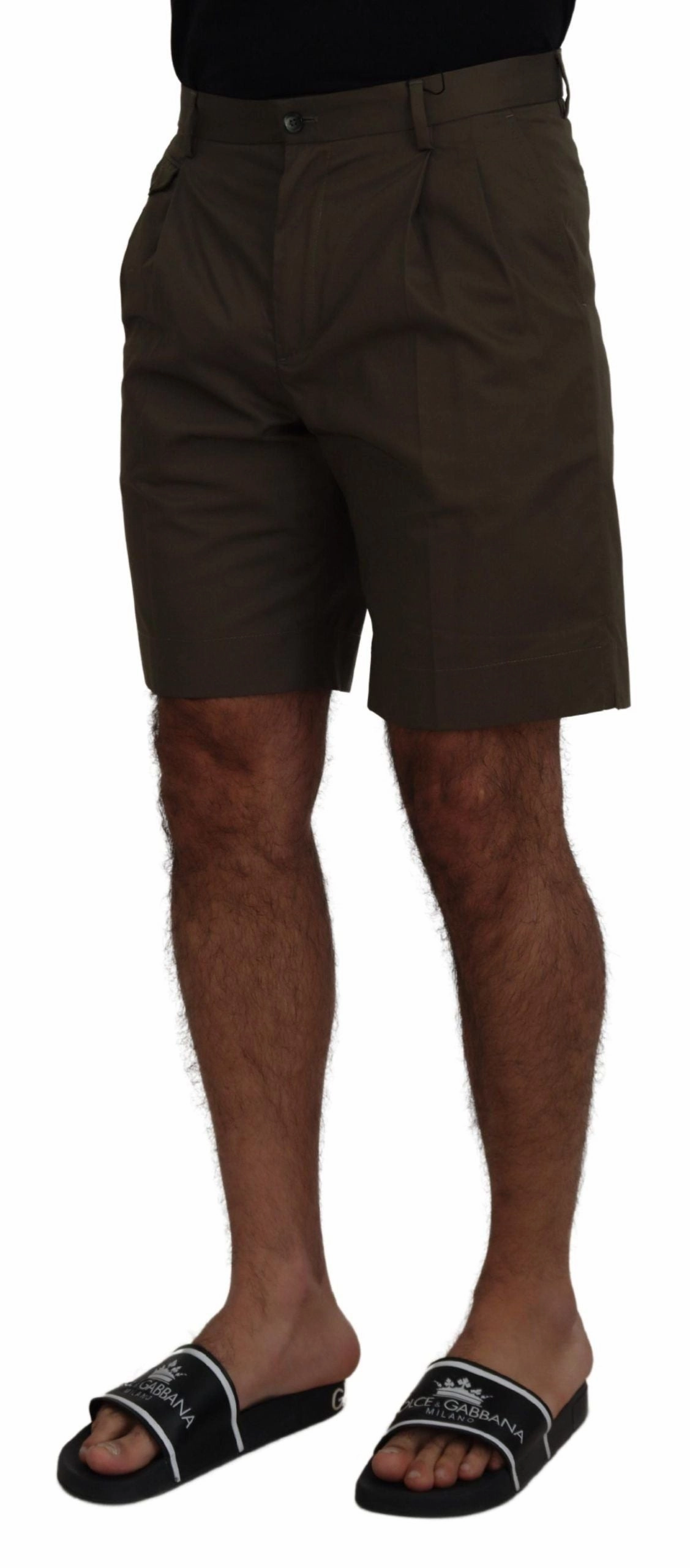 Dolce & Gabbana Elegant Cotton Chino Men's Shorts