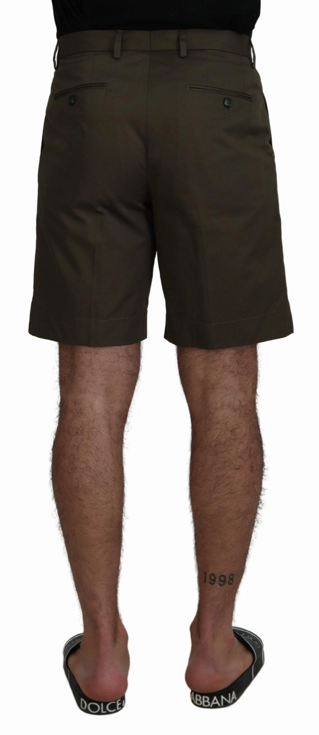 Dolce & Gabbana Elegant Cotton Chino Men's Shorts