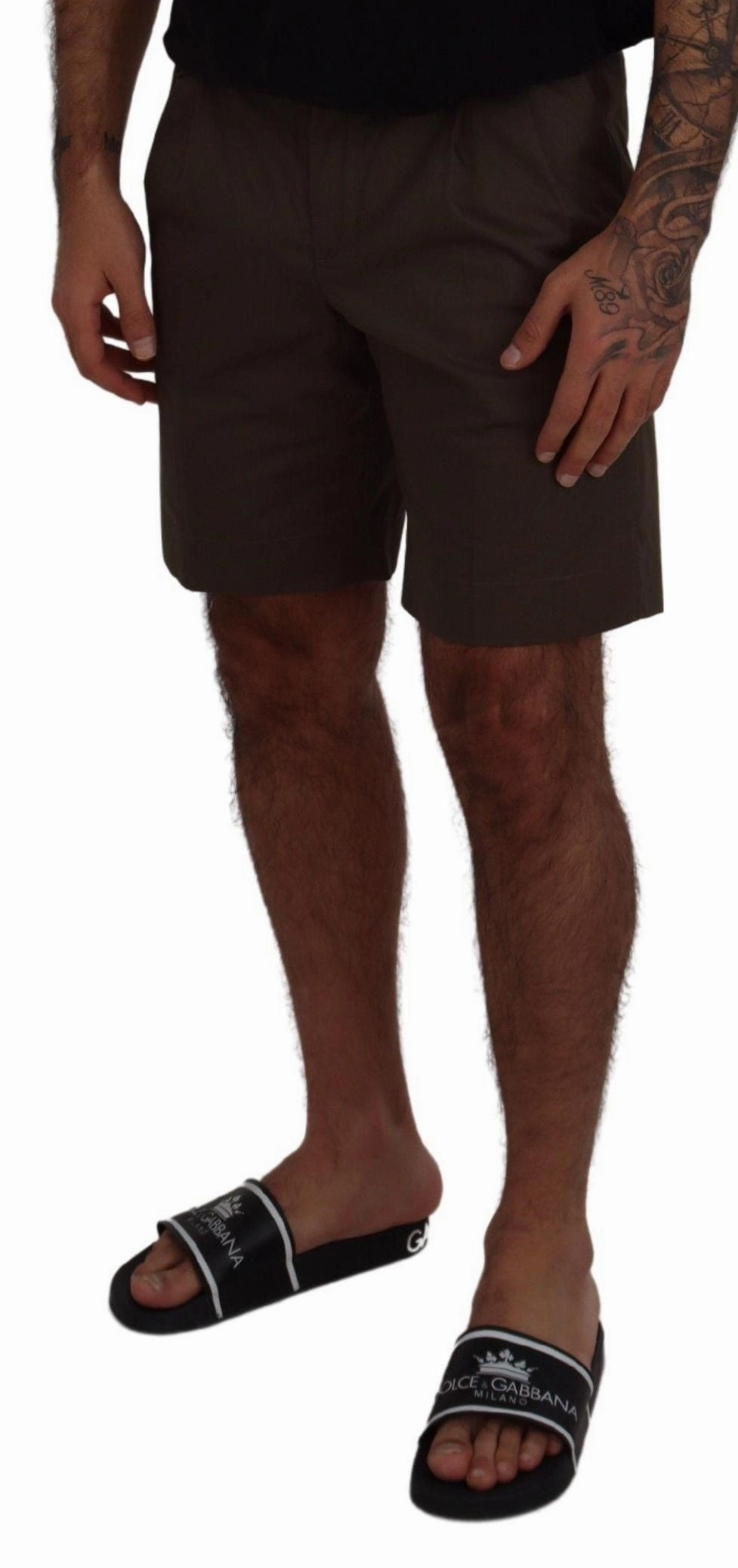 Dolce & Gabbana Elegant Cotton Chino Men's Shorts