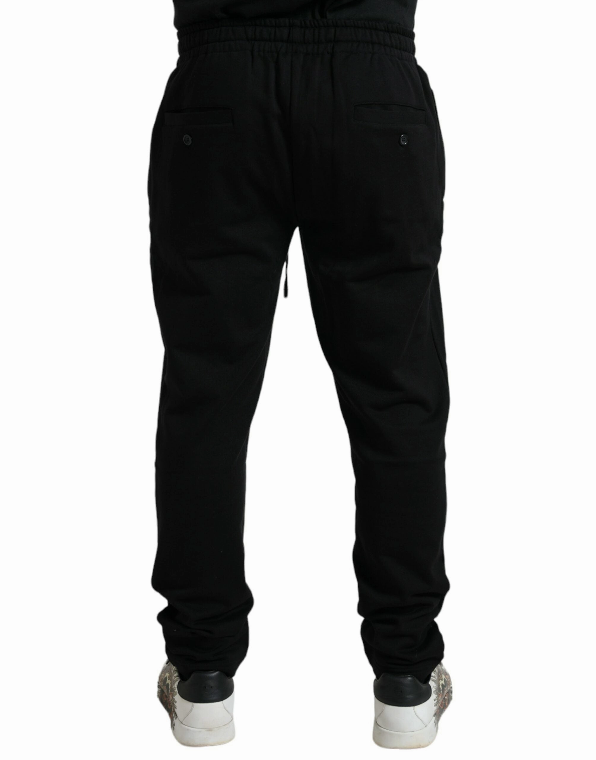 Dolce & Gabbana Elegant Cotton Jogger Men's Pants