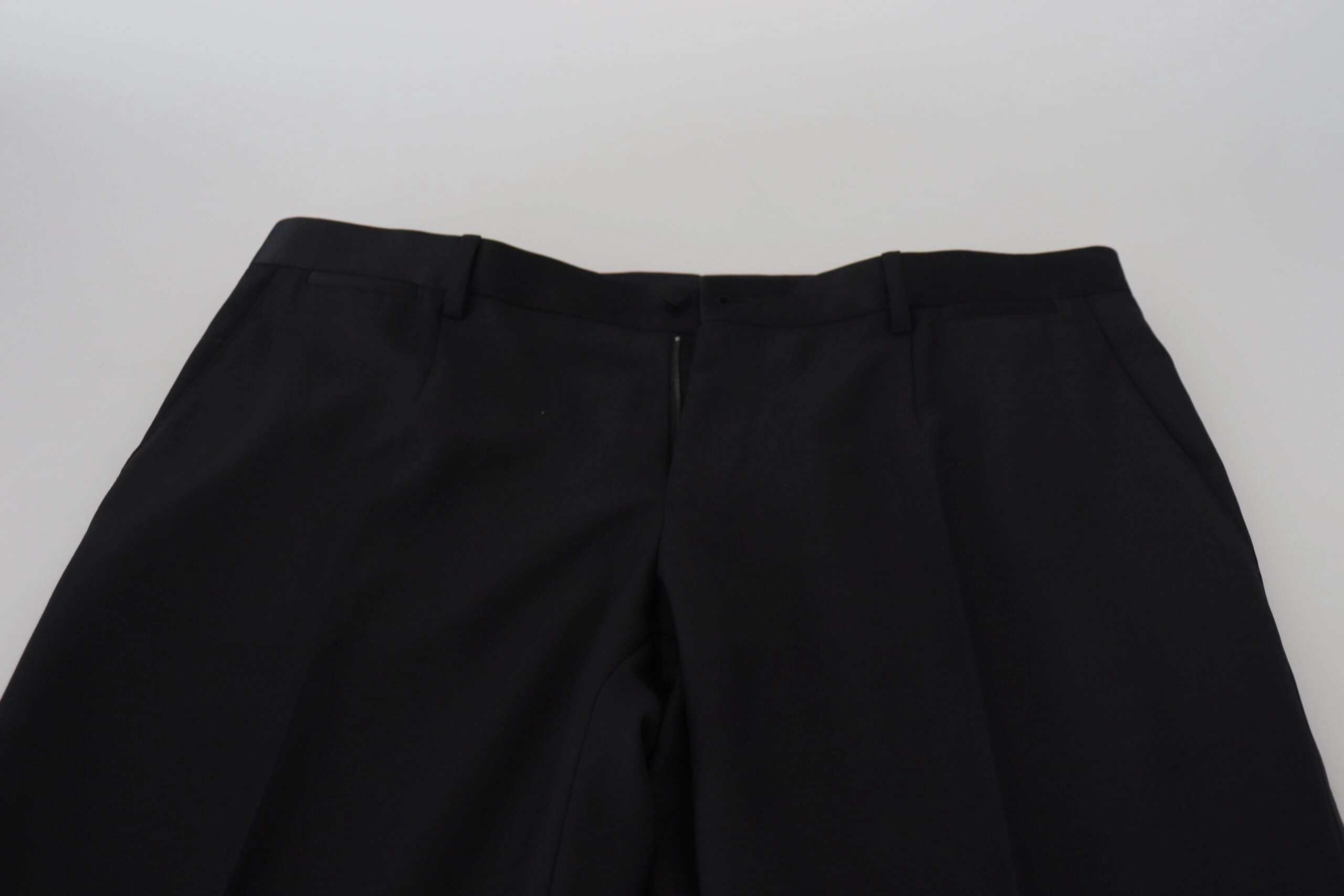 Dolce & Gabbana Elegant Dress Pants from Virgin Wool Men's Blend