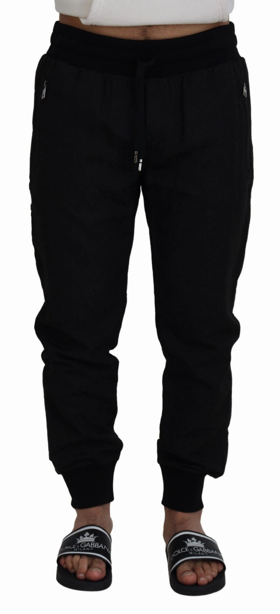 Dolce & Gabbana Elegant Jogger Pants for the Modern Men's Man