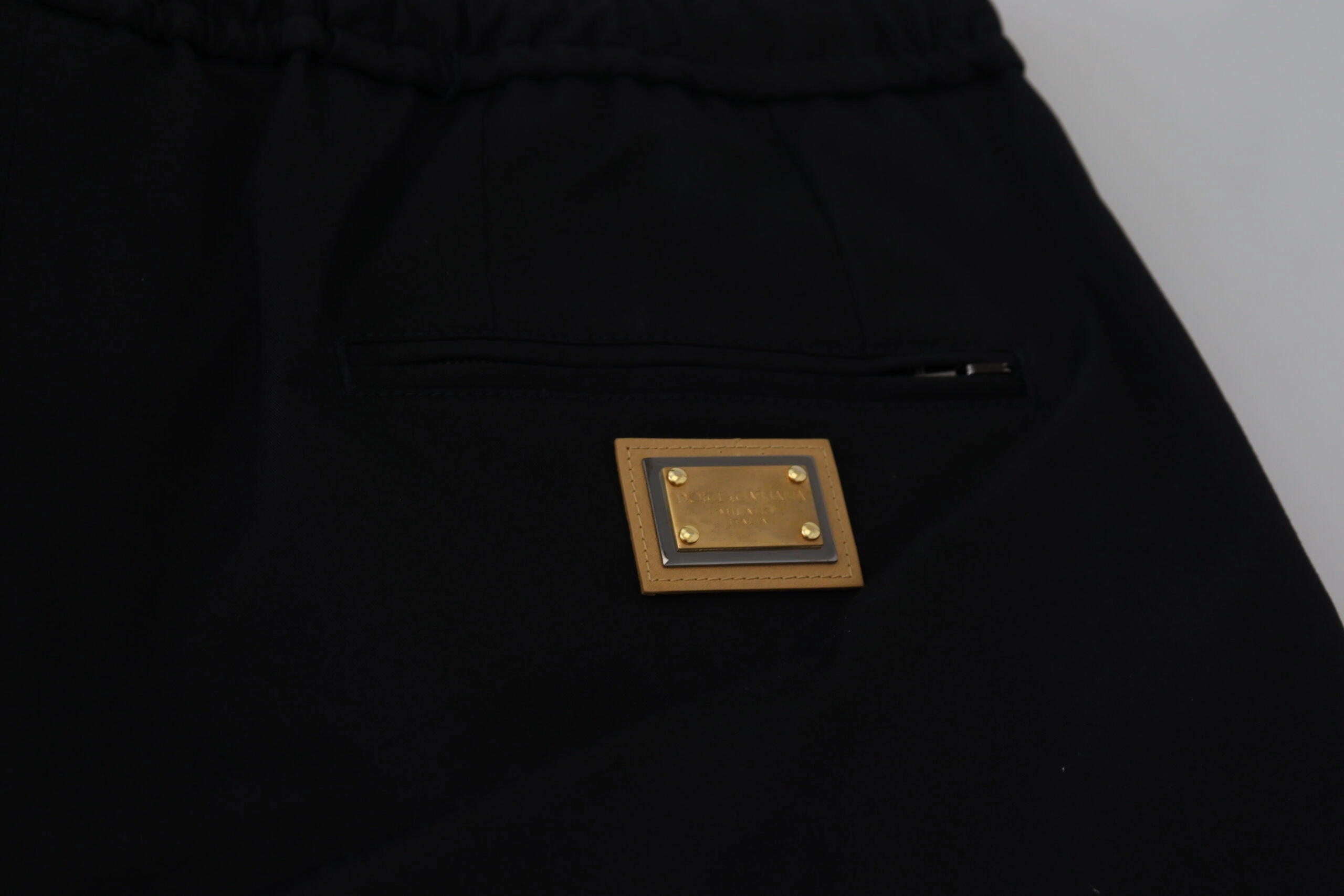 Dolce & Gabbana Elegant Leopard Print Cropped Men's Pants