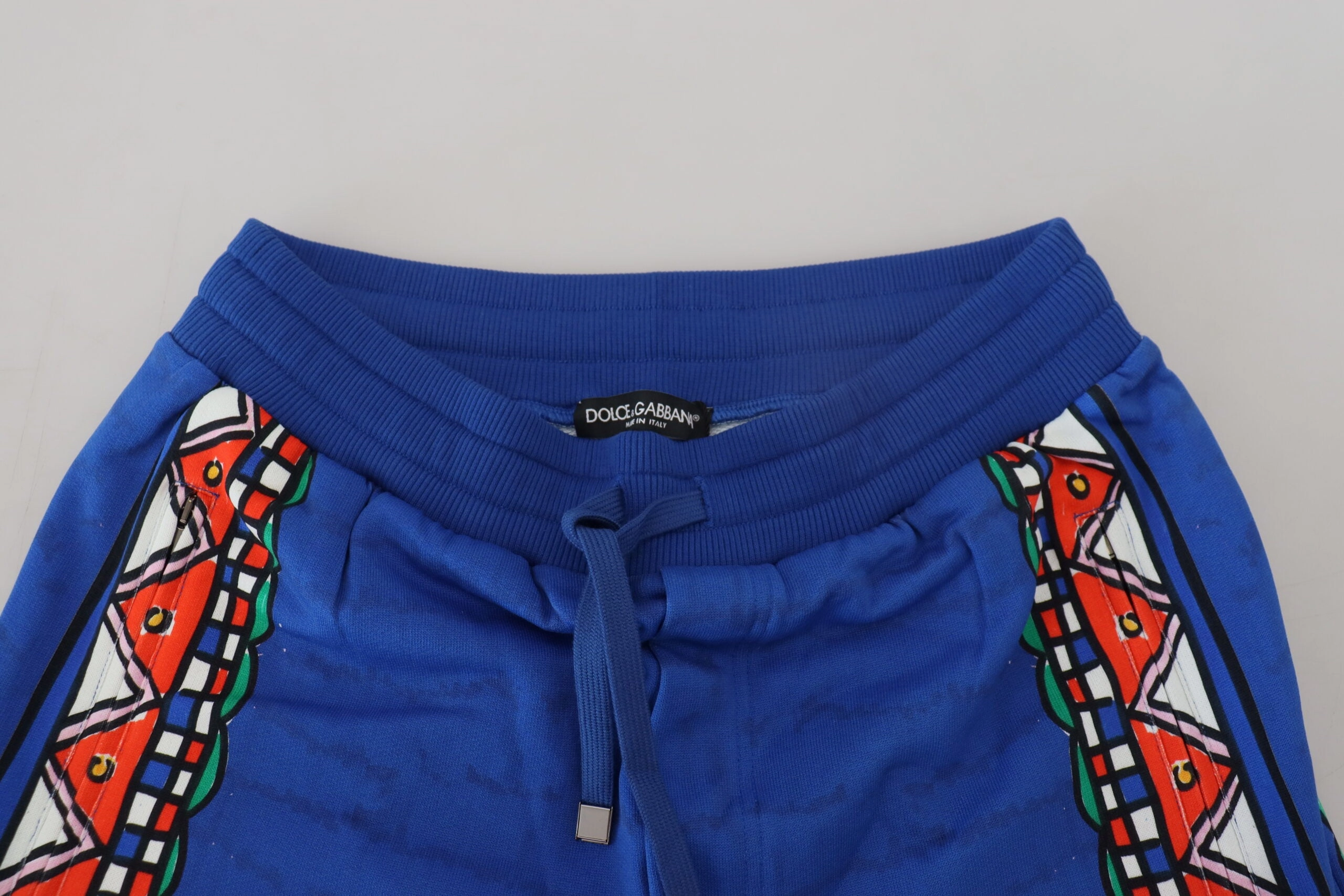 Dolce & Gabbana Elegant Printed Cotton Men's Shorts