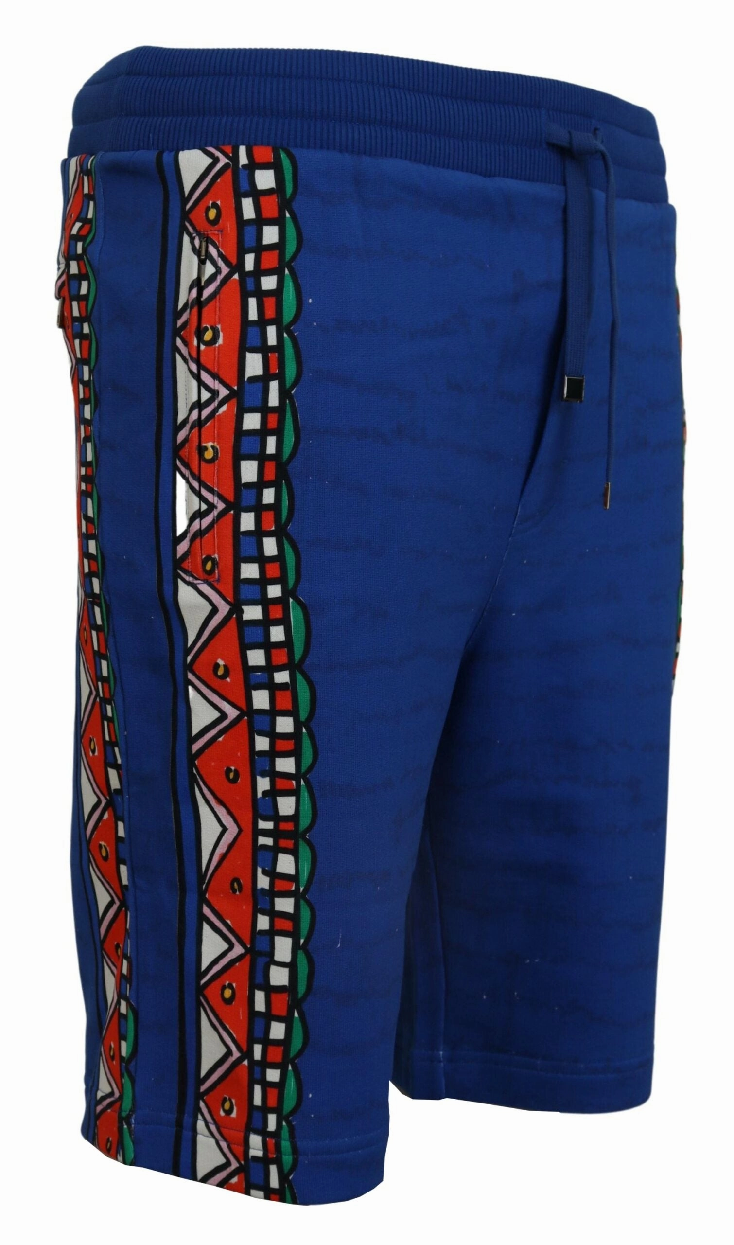 Dolce & Gabbana Elegant Printed Cotton Men's Shorts