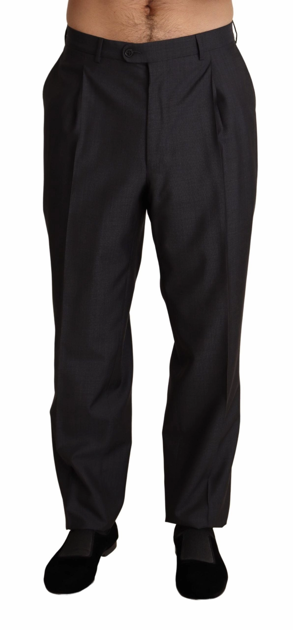 Dolce & Gabbana Elegant Skinny Dress Men's Trousers