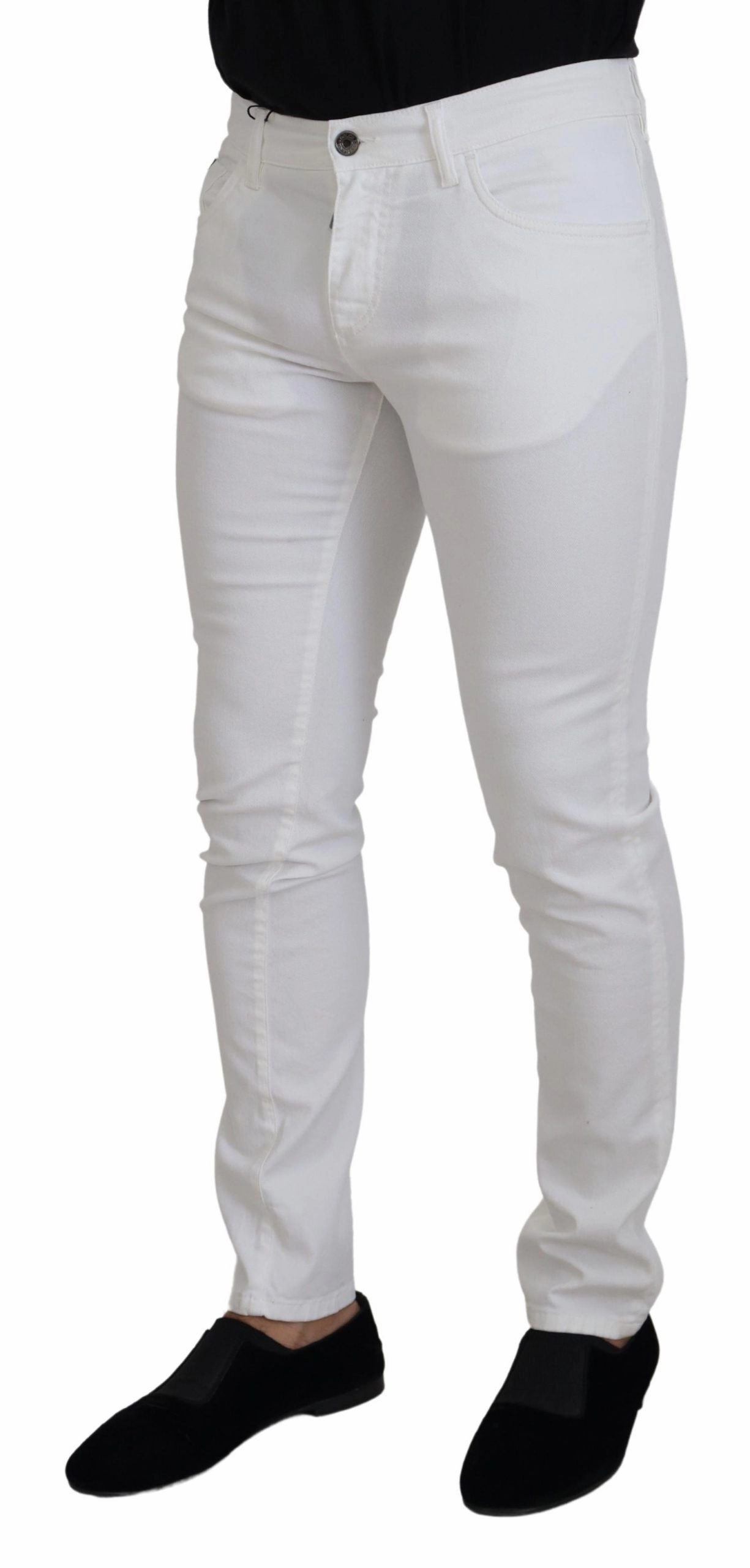 Dolce & Gabbana Elegant Slim Fit Skinny Men's Jeans