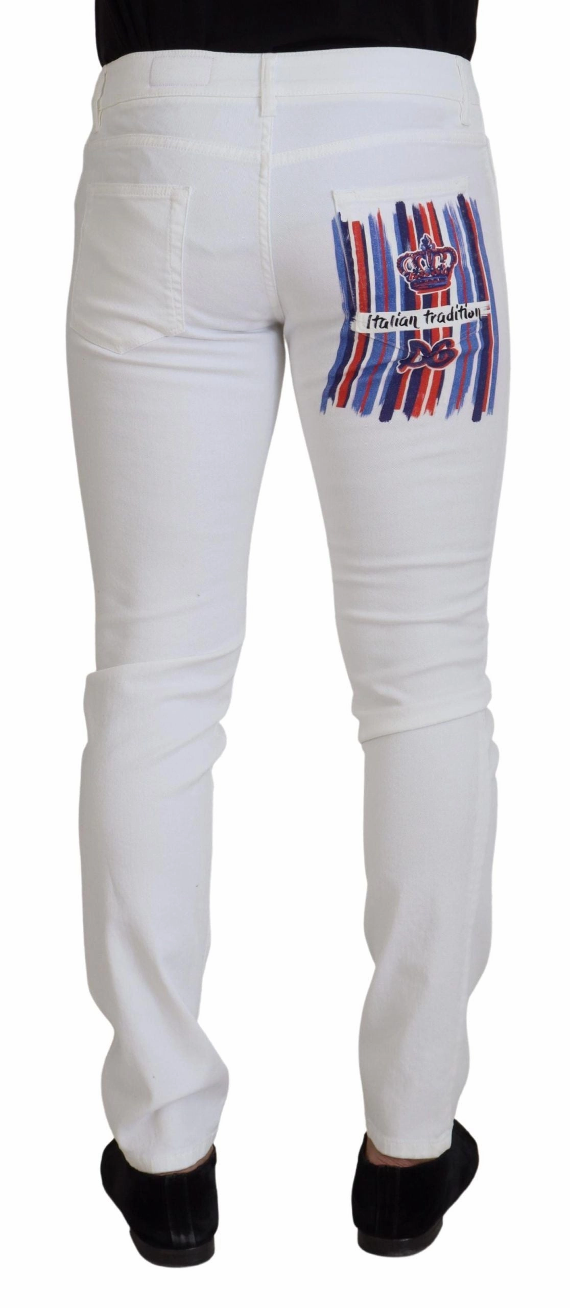 Dolce & Gabbana Elegant Slim Fit Skinny Men's Jeans