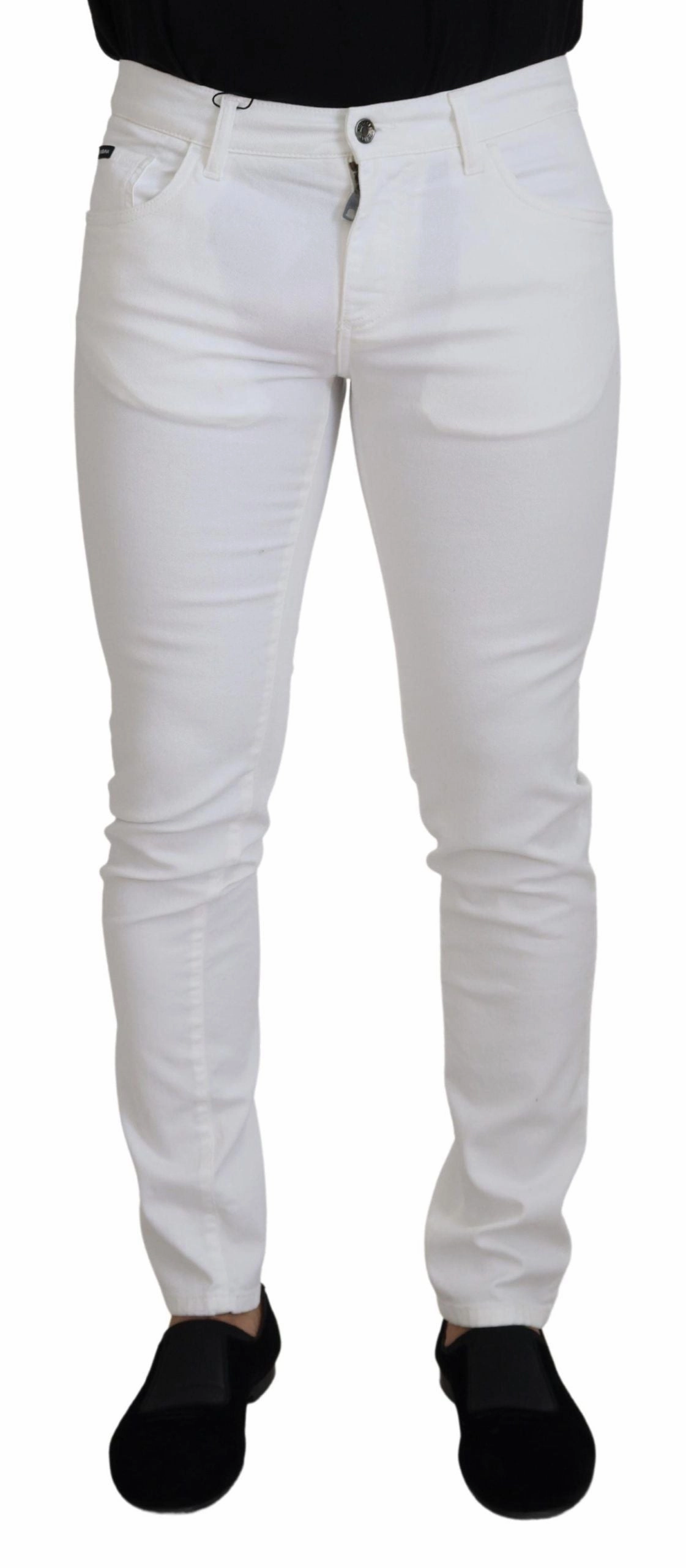 Dolce & Gabbana Elegant Slim Fit Skinny Men's Jeans