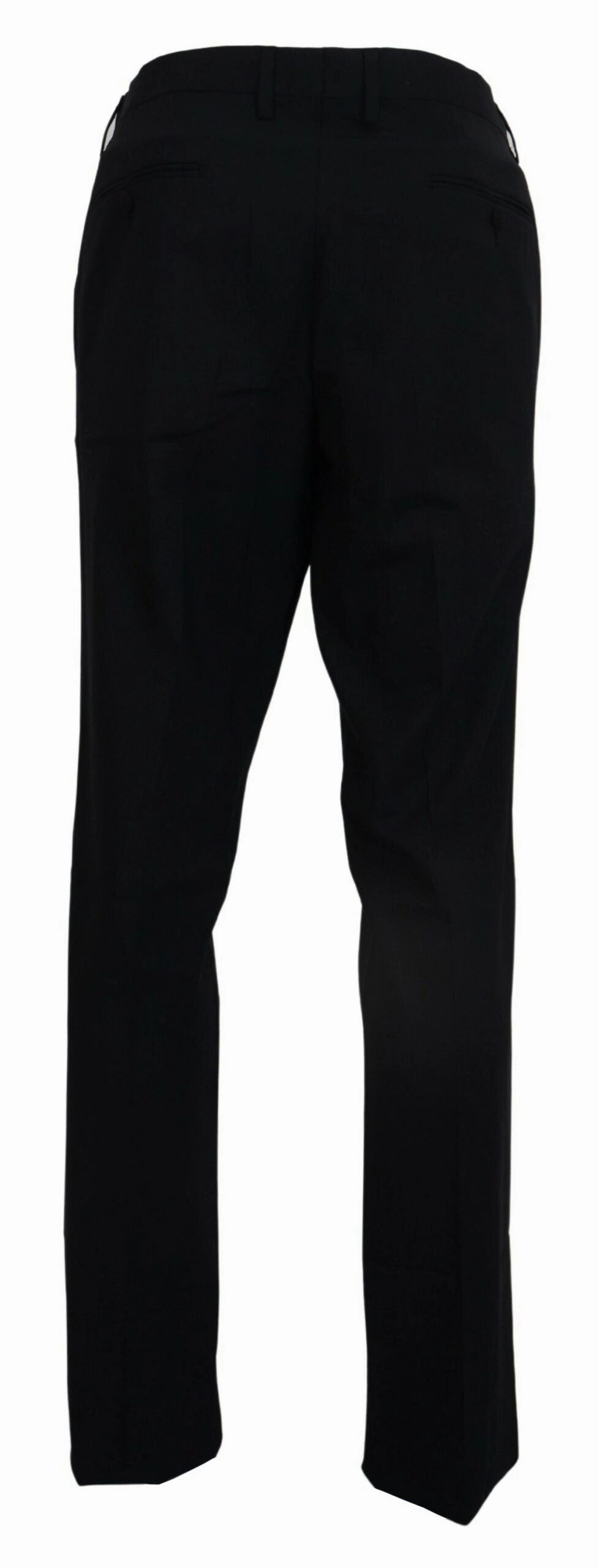 Dolce & Gabbana Elegant Slim Fit Wool Blend Men's Trousers
