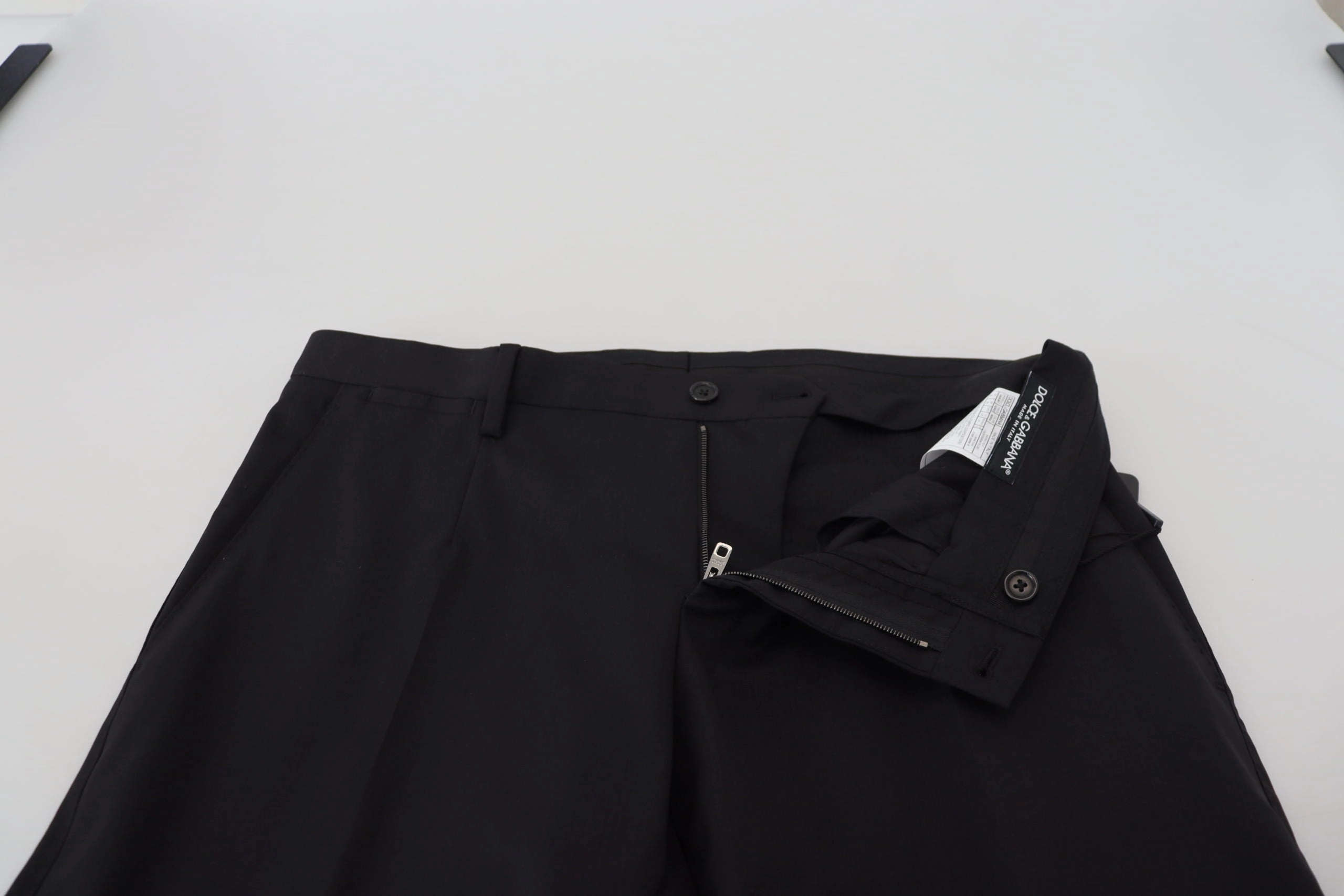 Dolce & Gabbana Elegant Wool Blend Men's Trousers