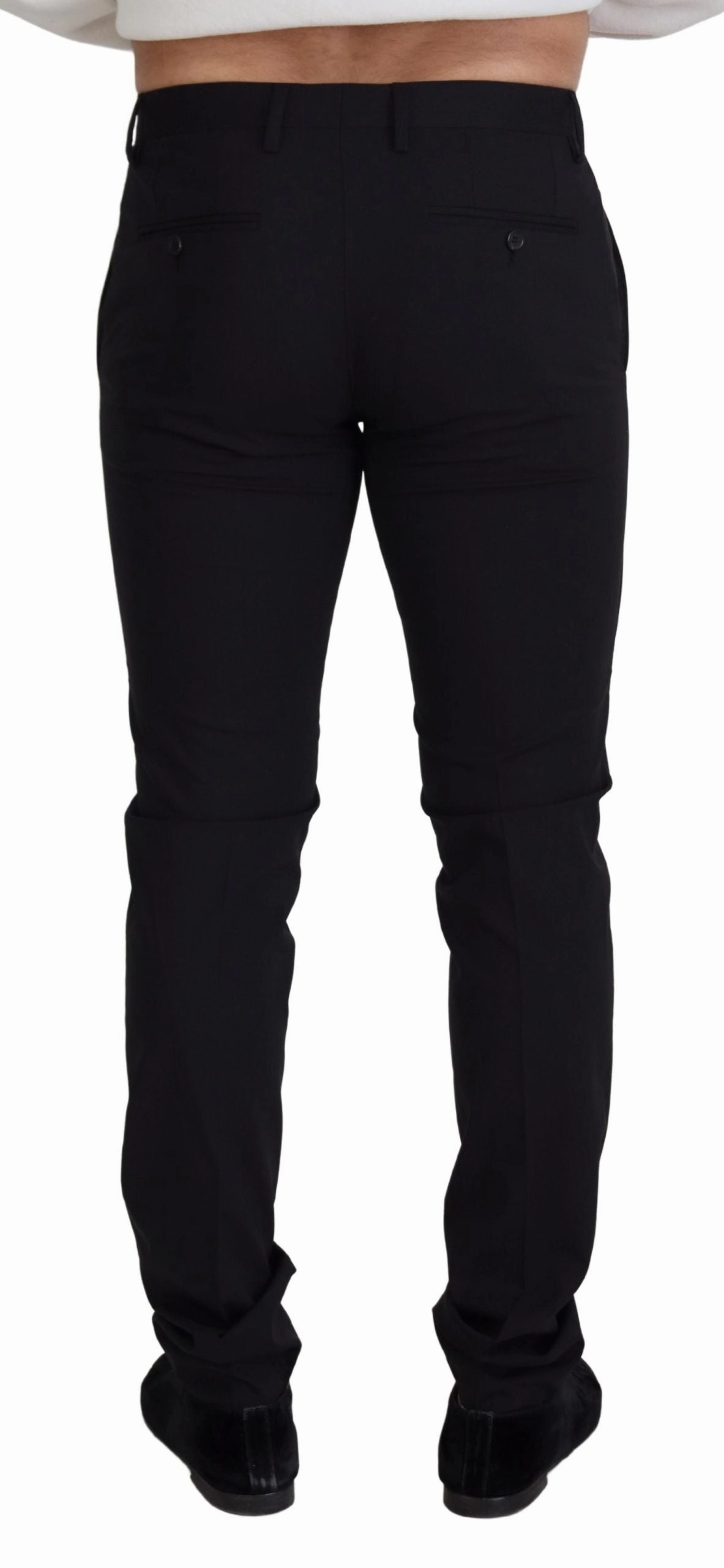 Dolce & Gabbana Elegant Wool Blend Men's Trousers
