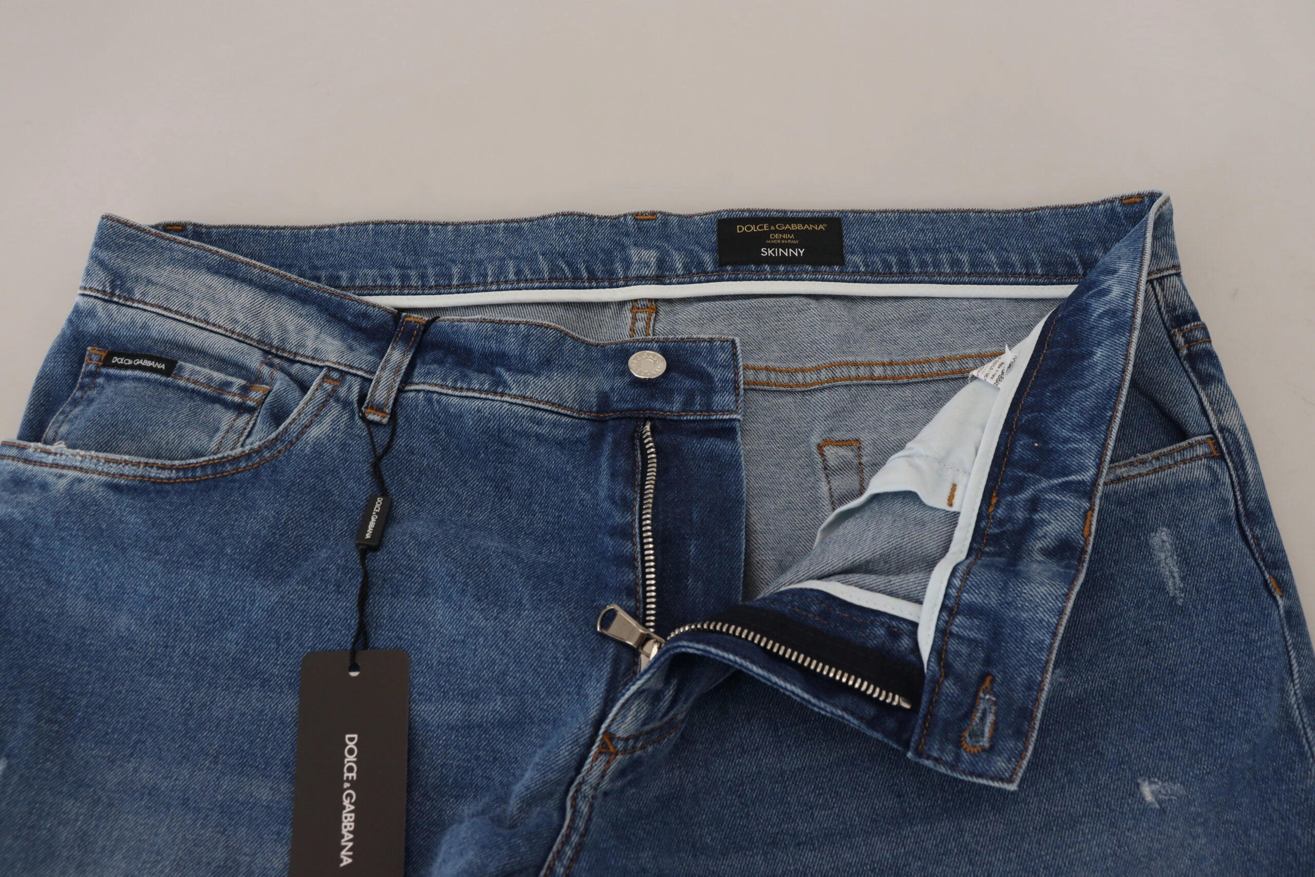 Dolce & Gabbana Exquisite Italian Skinny Men's Jeans