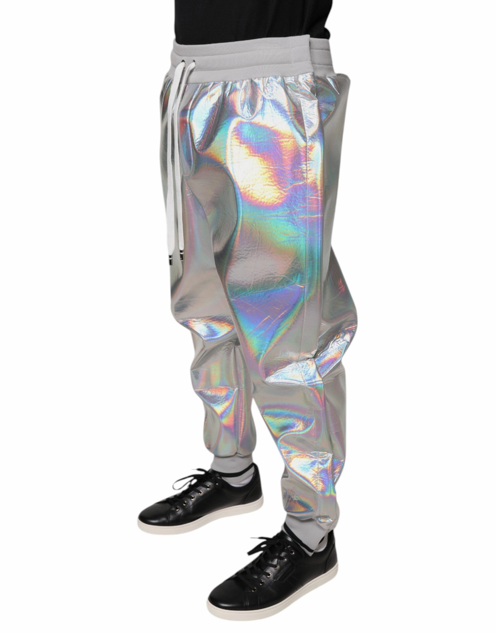 Dolce & Gabbana Iridescent Men Jogger SweatMen's Men's Pants