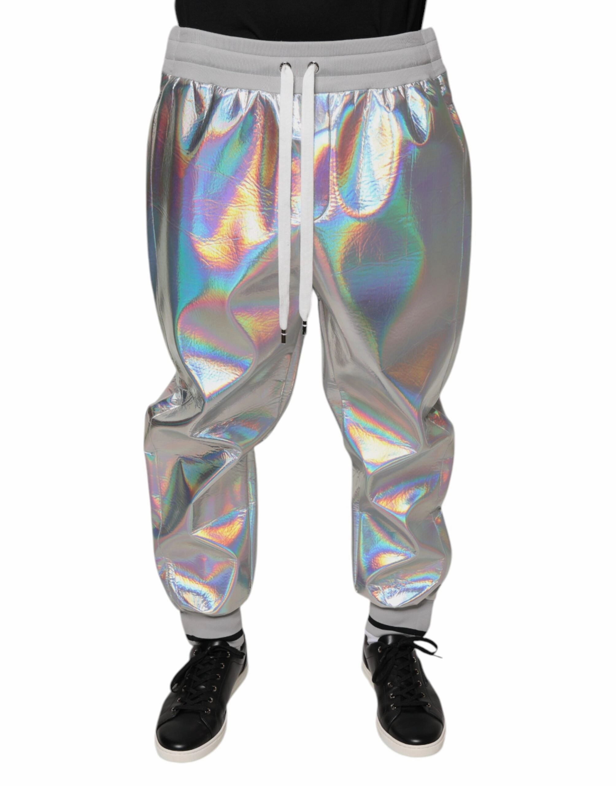 Dolce & Gabbana Iridescent Men Jogger SweatMen's Men's Pants