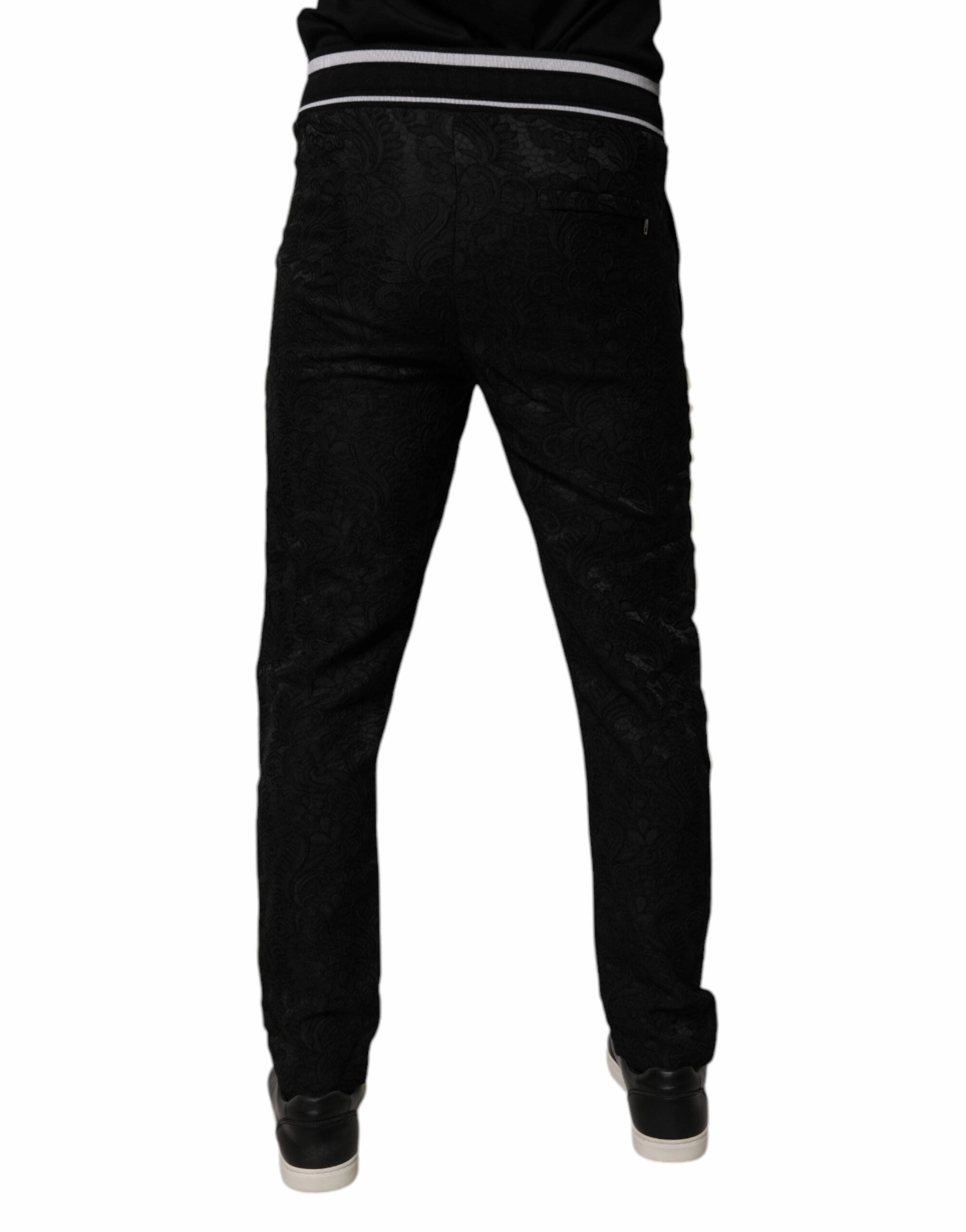 Dolce & Gabbana Mid Waist Jogger Men SweatMen's Men's Pants