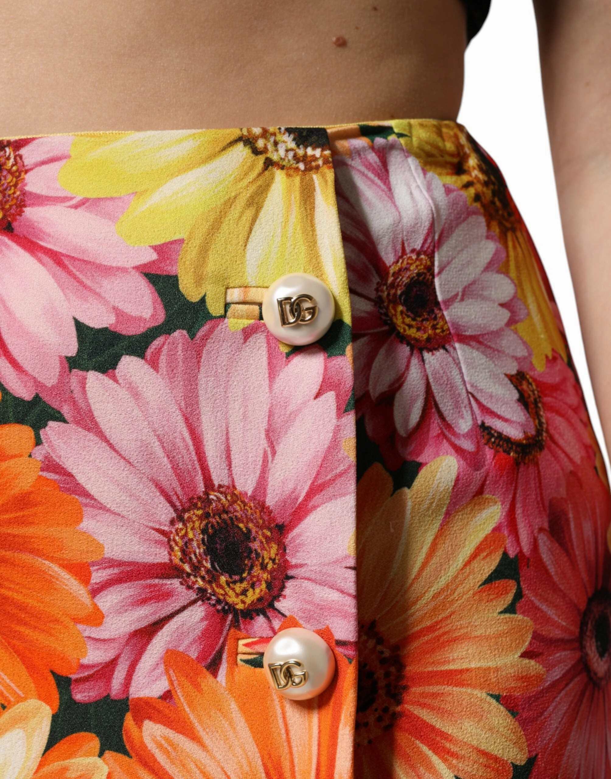 Dolce & Gabbana multi Floral High Waist Mini Women's Skirt