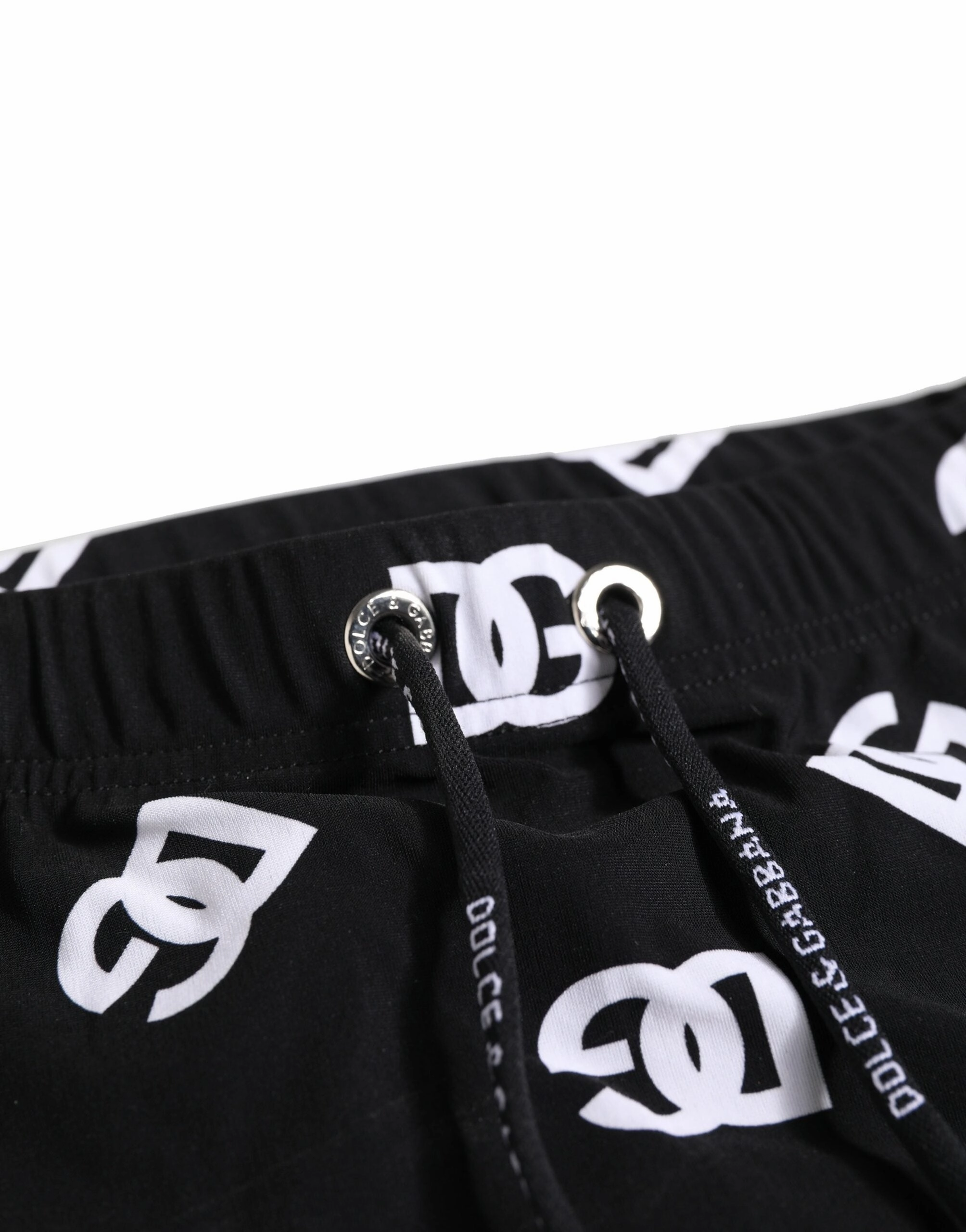 Dolce & Gabbana Nylon Logo Print Beachwear Brief Men's Swimwear