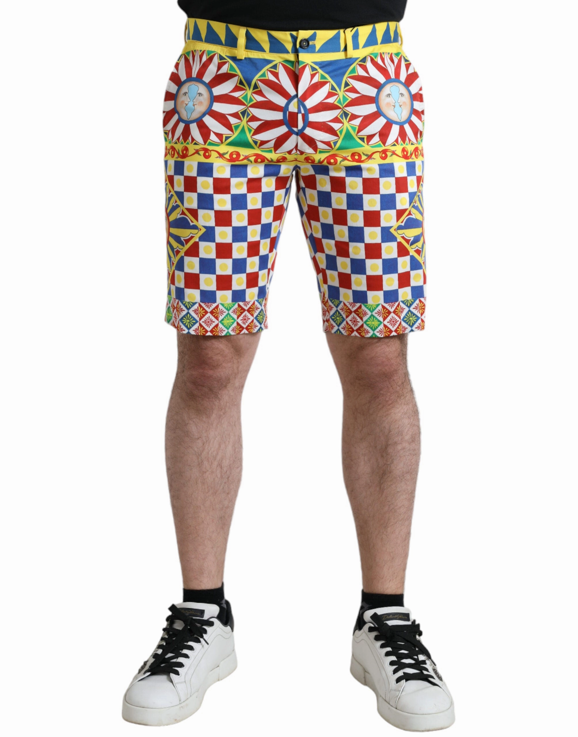 Dolce & Gabbana Print Bermuda Men's Shorts