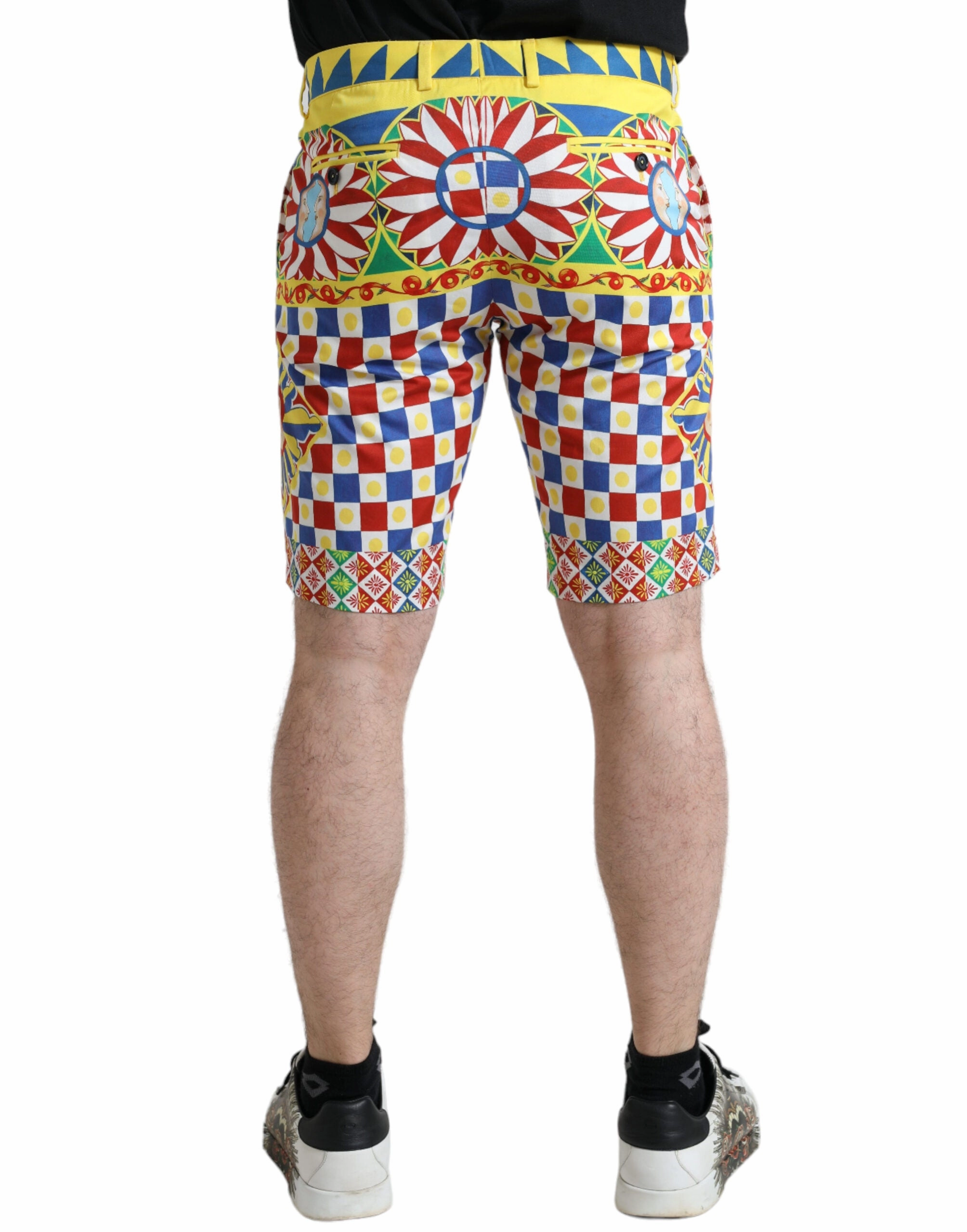 Dolce & Gabbana Print Bermuda Men's Shorts
