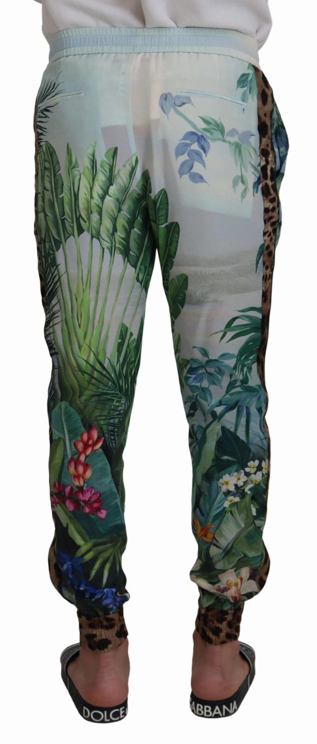 Dolce & Gabbana Silk Statement Men's Pants