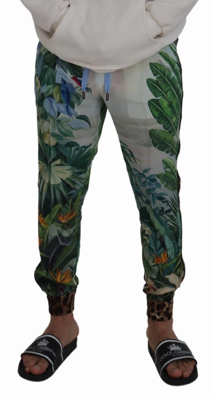 Dolce & Gabbana Silk Statement Men's Pants