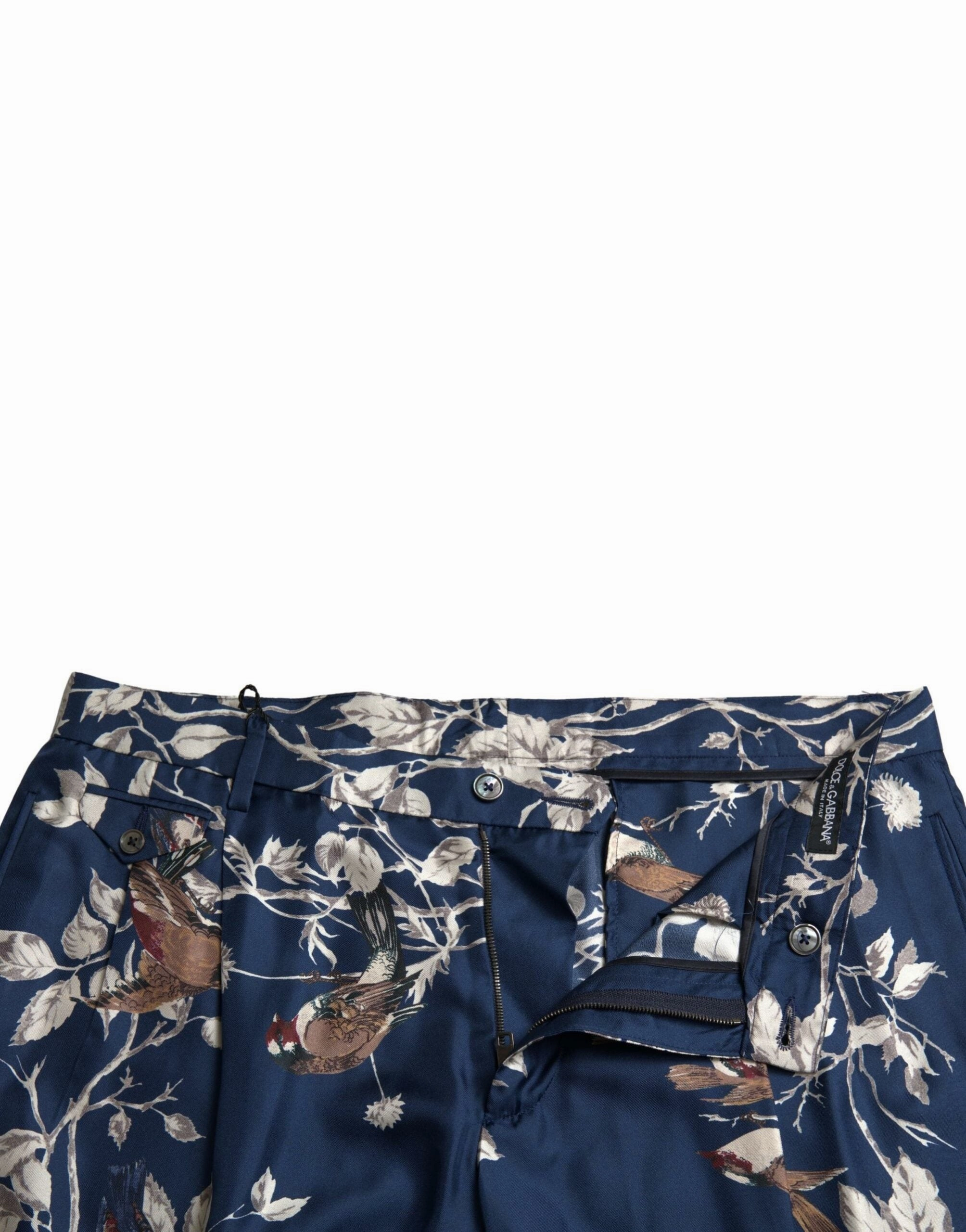 Dolce & Gabbana Silken Floral Bermuda Shorts in Men's