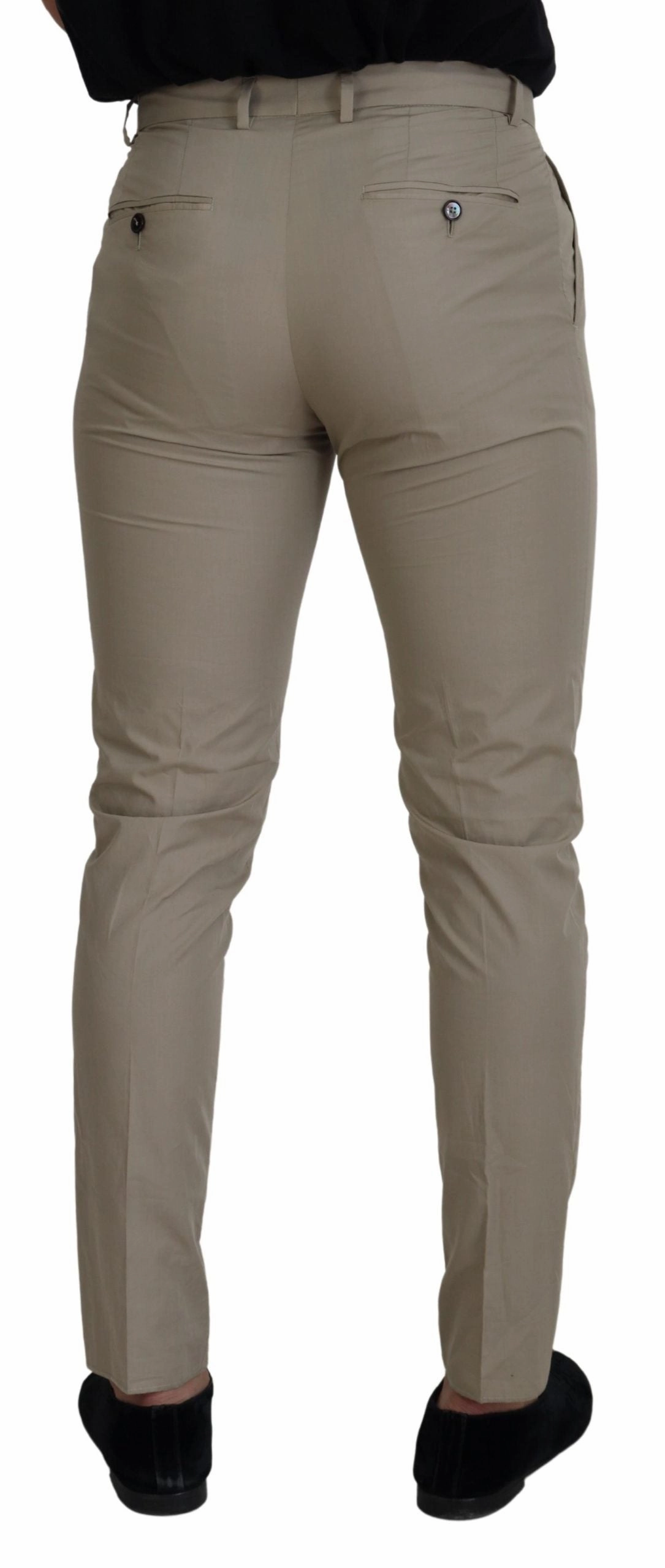 Dolce & Gabbana Stunning Italian Cotton Men's Trousers