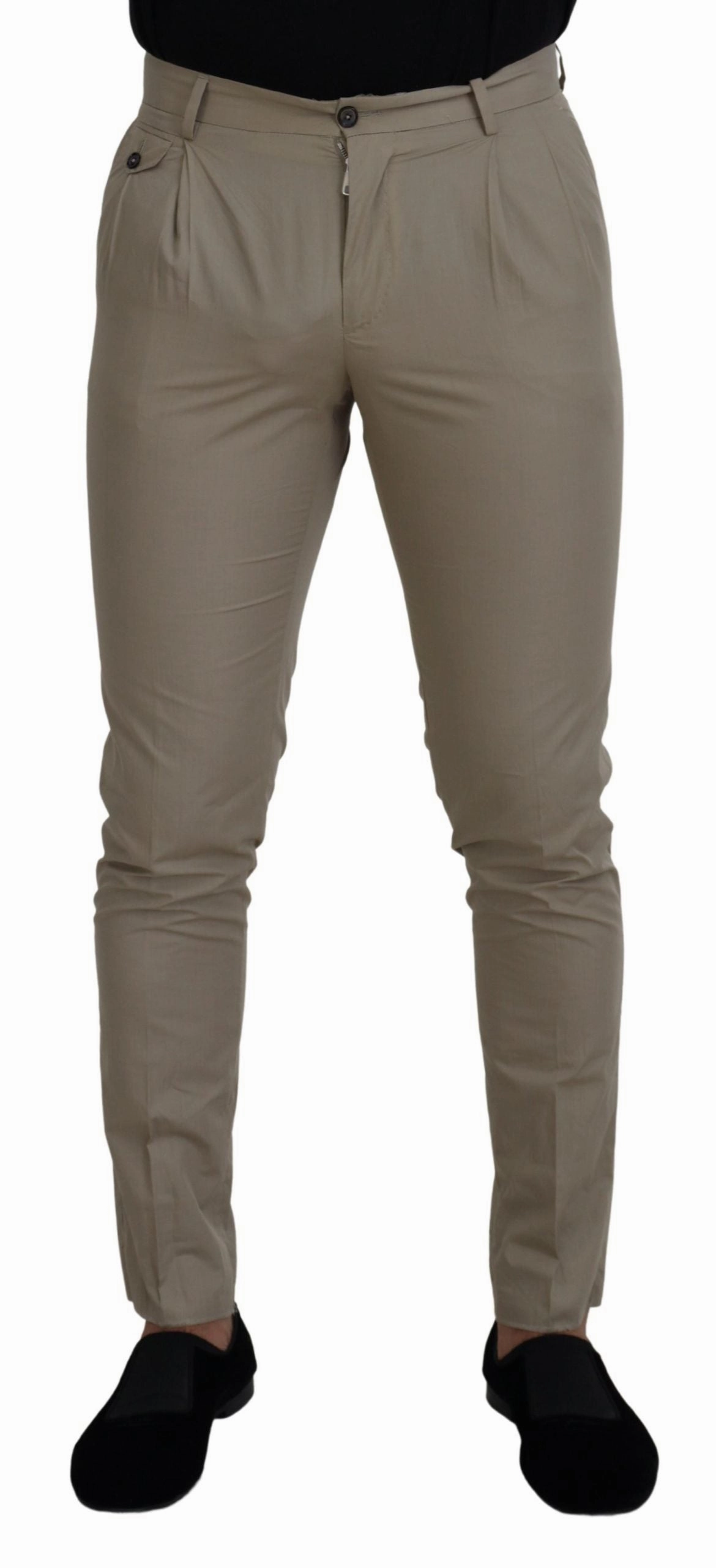 Dolce & Gabbana Stunning Italian Cotton Men's Trousers