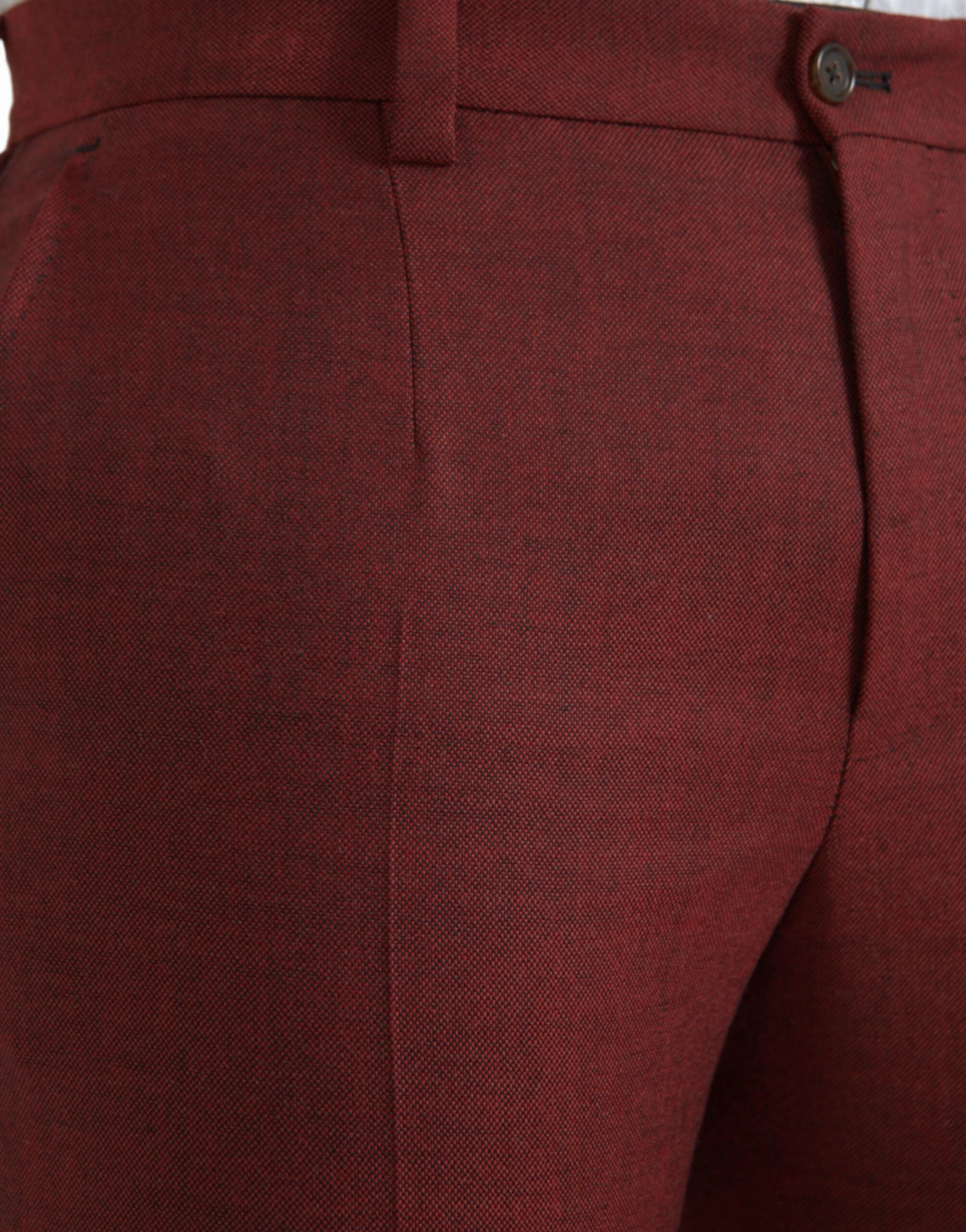 Dolce & Gabbana Wool Men Skinny Dress Men's Pants