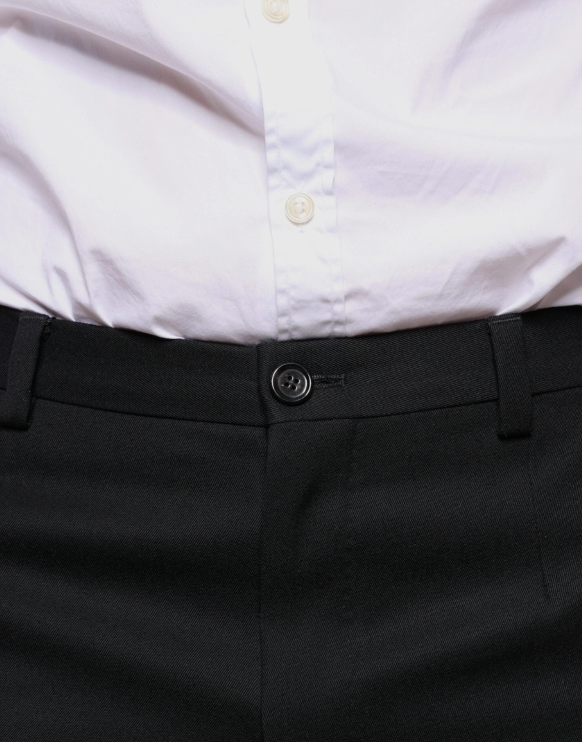 Dolce & Gabbana Wool Skinny Men Dress Men's Pants