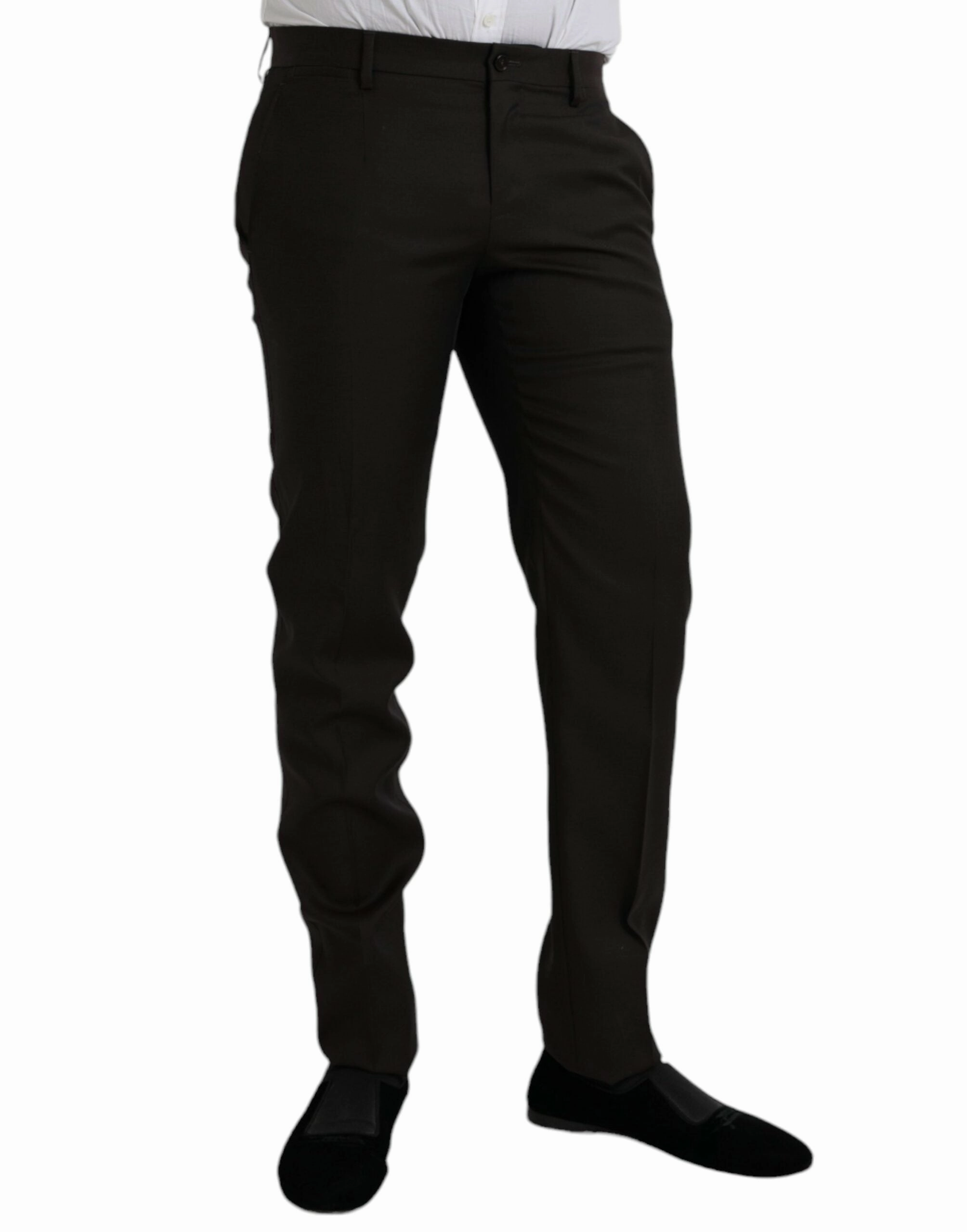 Dolce & Gabbana  Wool Slim Fit Formal Men's Pants