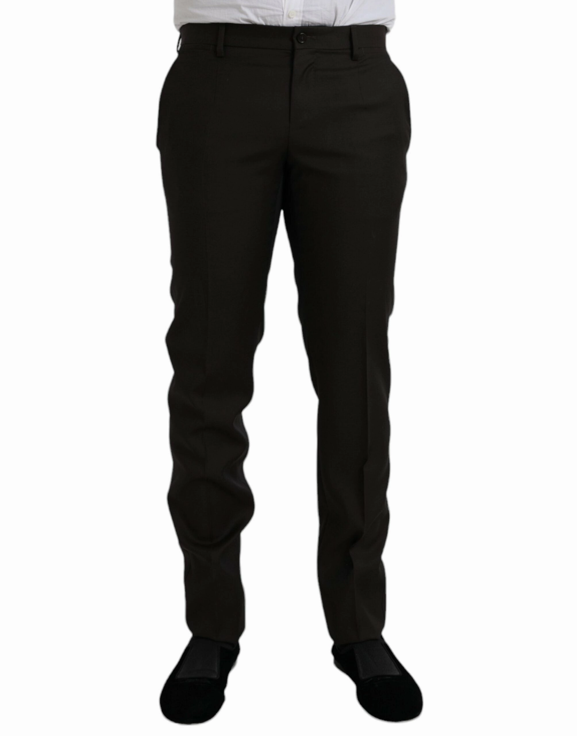Dolce & Gabbana  Wool Slim Fit Formal Men's Pants