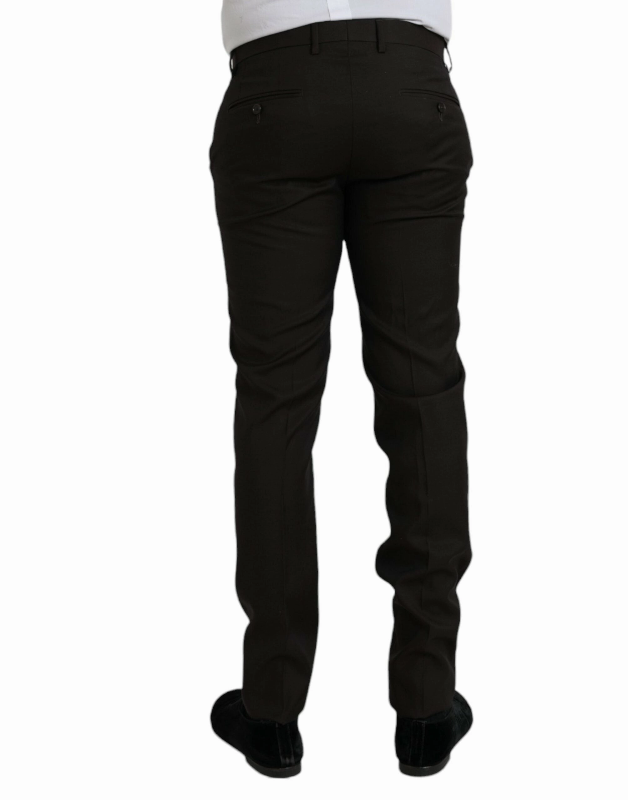 Dolce & Gabbana  Wool Slim Fit Formal Men's Pants