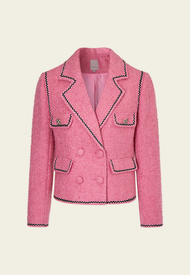 Double-breasted Shawl Collar Jacket