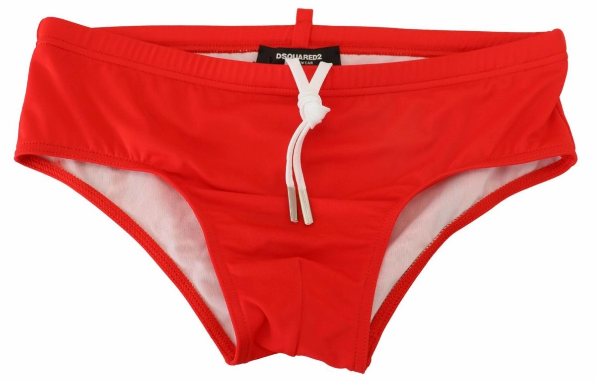 Dsqua2   ICON Print Mens Swim Brief Men's Swimwear