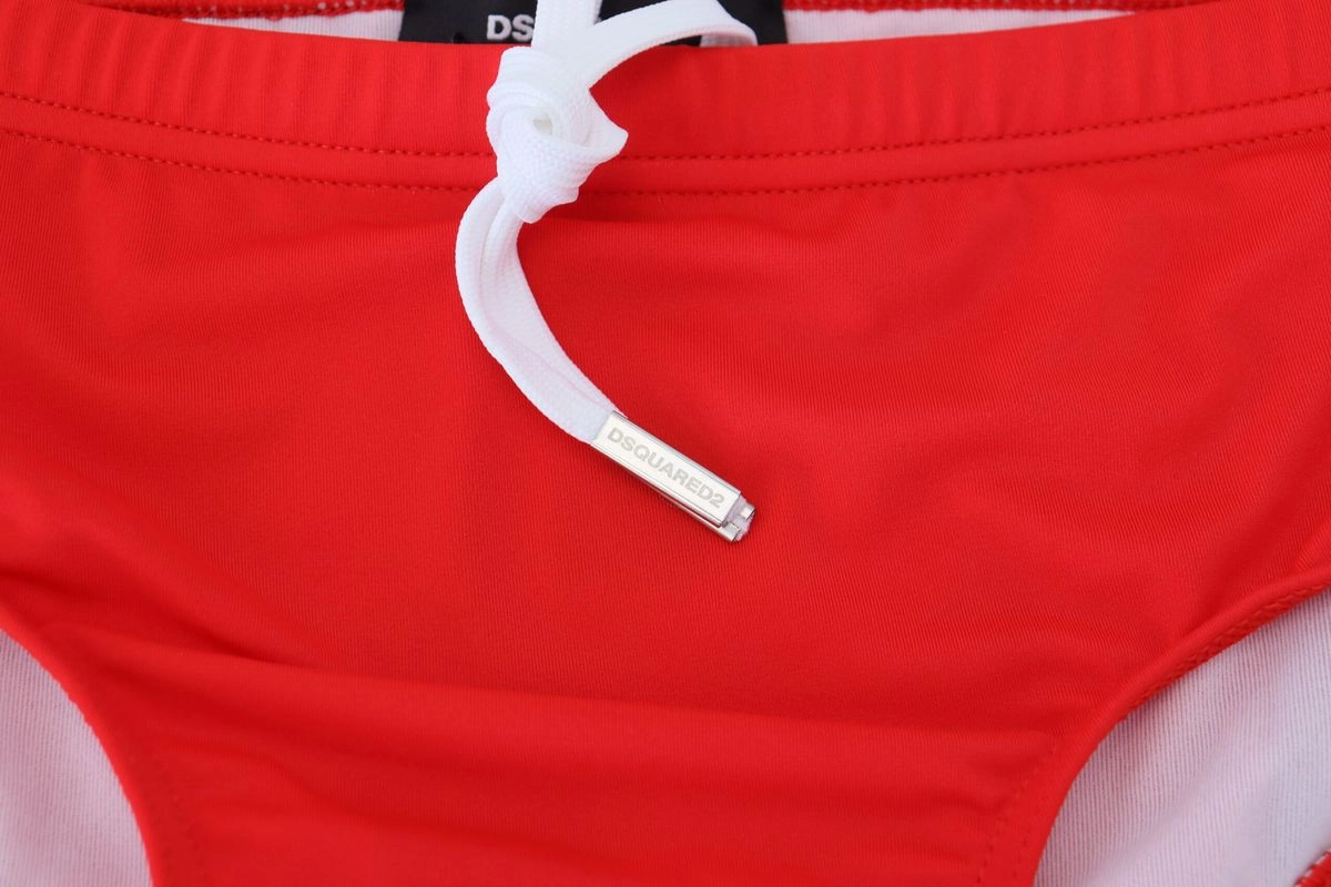 Dsqua2   ICON Print Mens Swim Brief Men's Swimwear