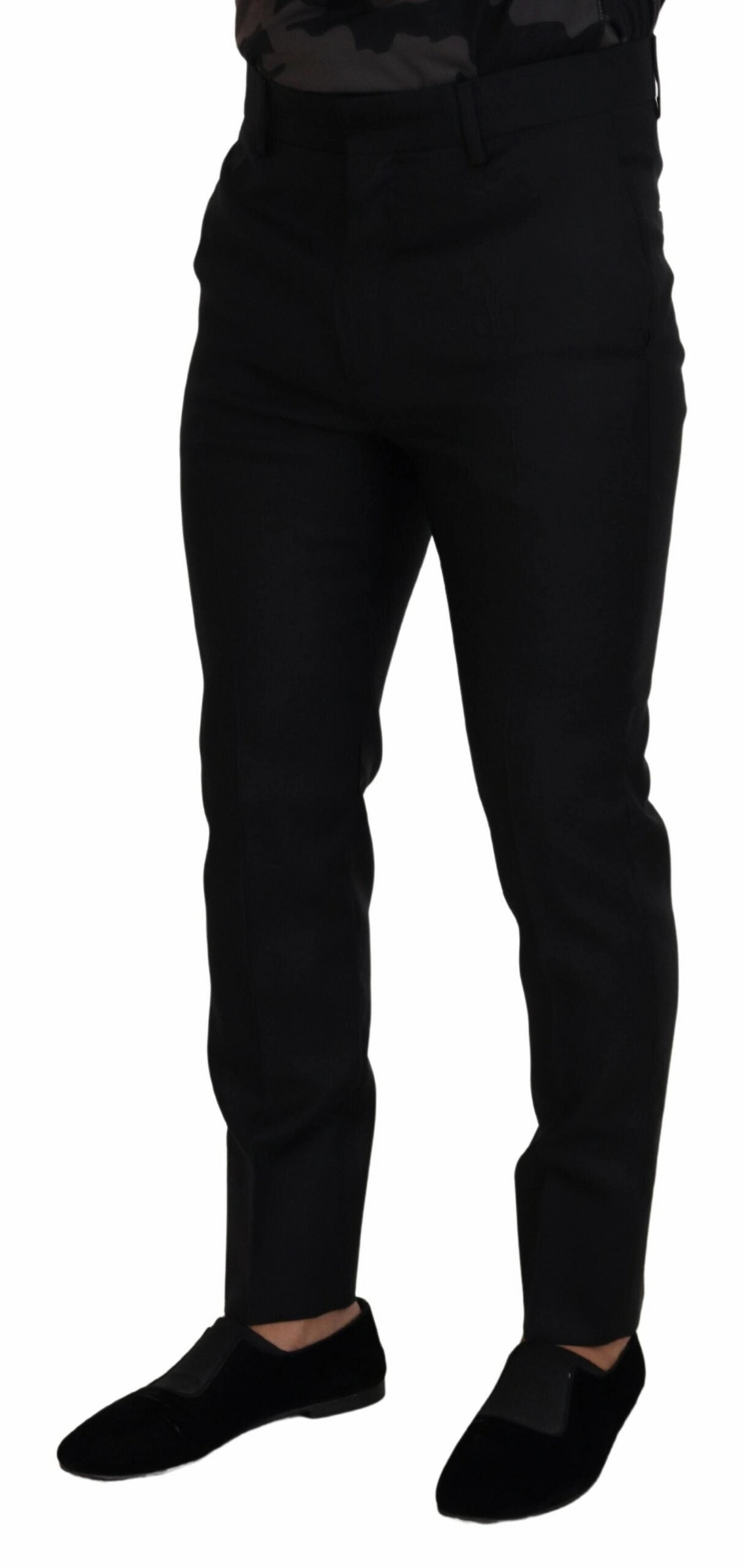 Dsqua Back Virgin Wool Slim Fit Men Formal Men's Pants