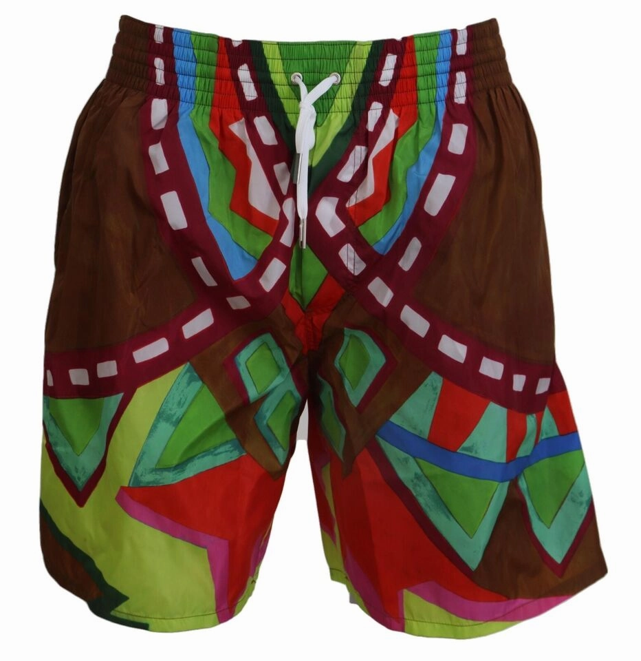 Dsquared2 multi Print Swim Shorts Boxer Men's Style