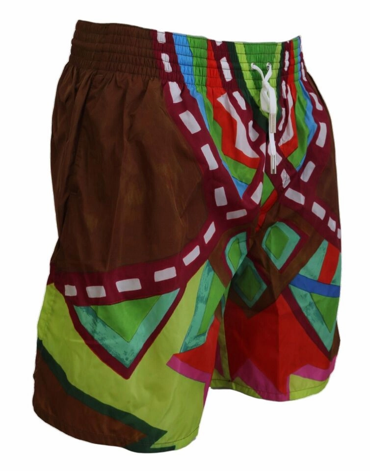 Dsquared2 multi Print Swim Shorts Boxer Men's Style