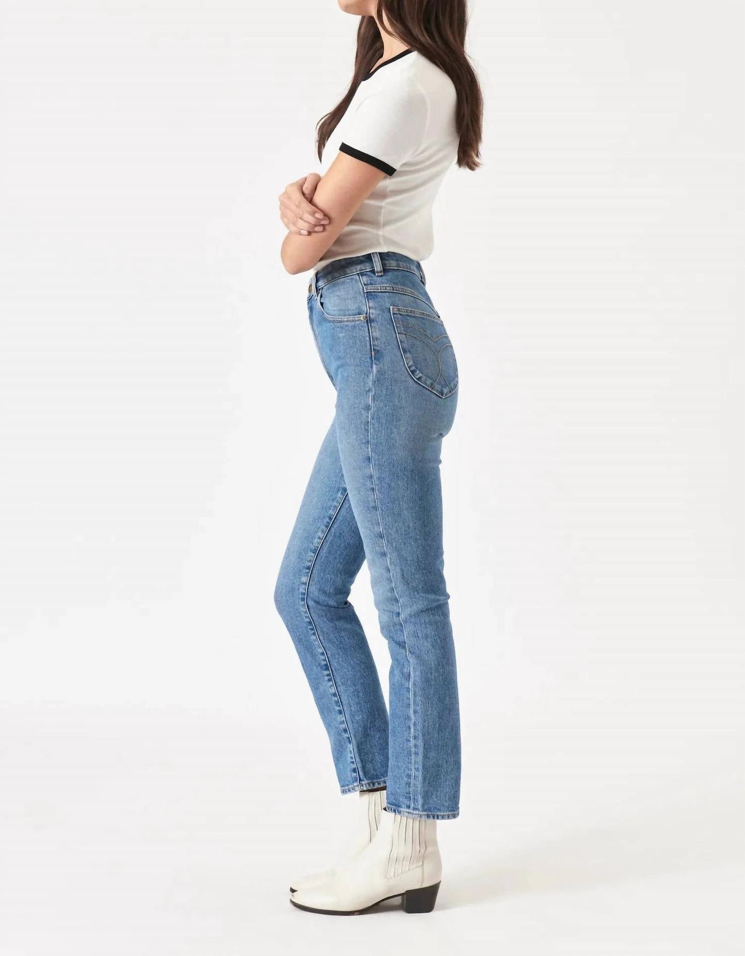 Dusters High Rise Jean In Cyprus