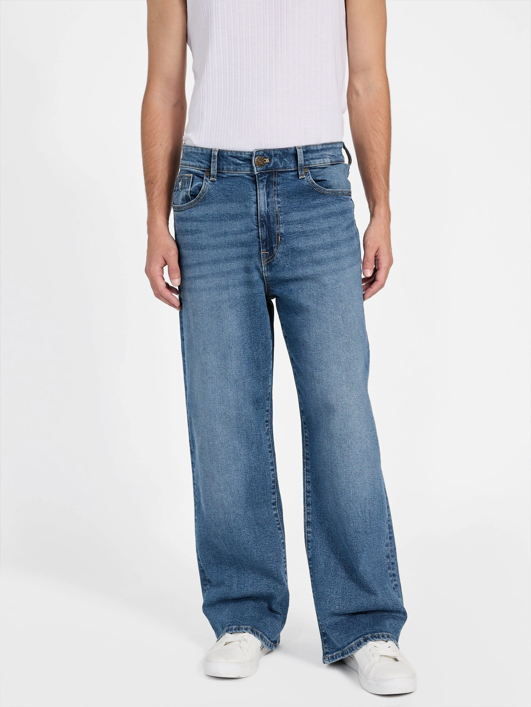 Eco Bauer Baggy Wide-Leg Jeans