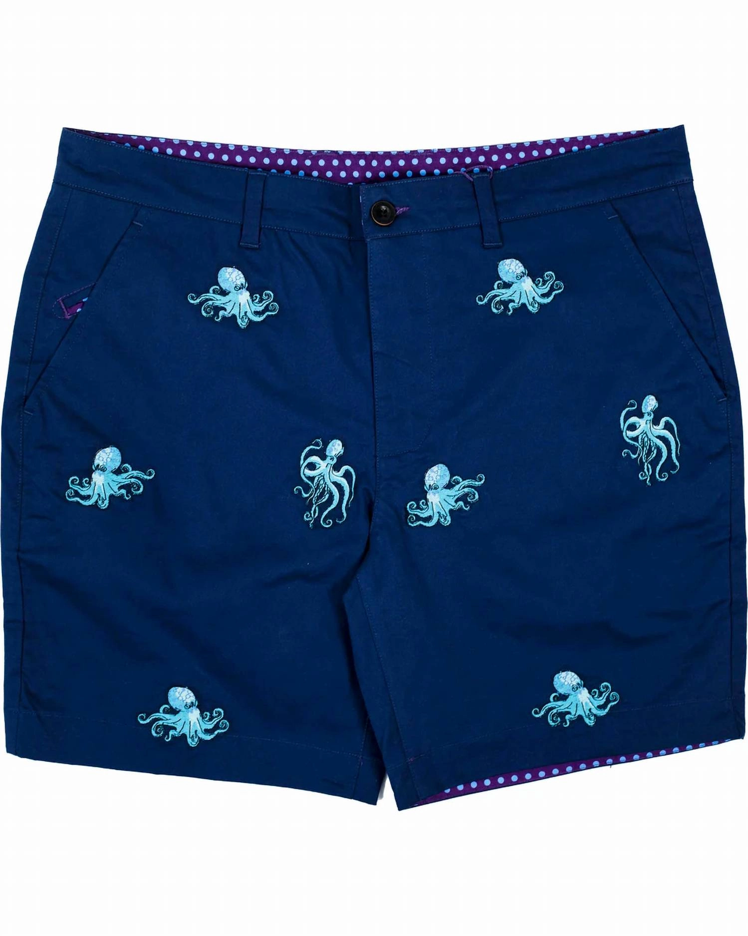 Edward Short In Octopus Embroidery
